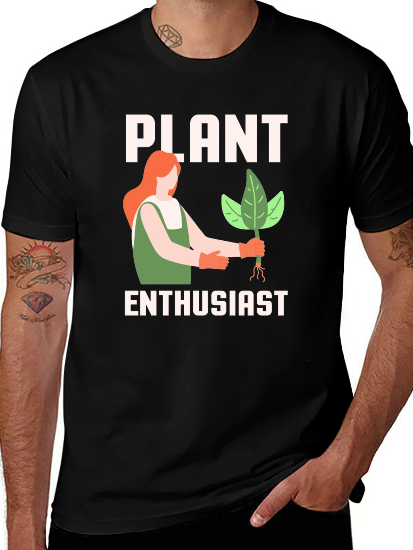 Variant 14 of Plant Enthusiast Graphic Tee - Gardening Lover Shirt