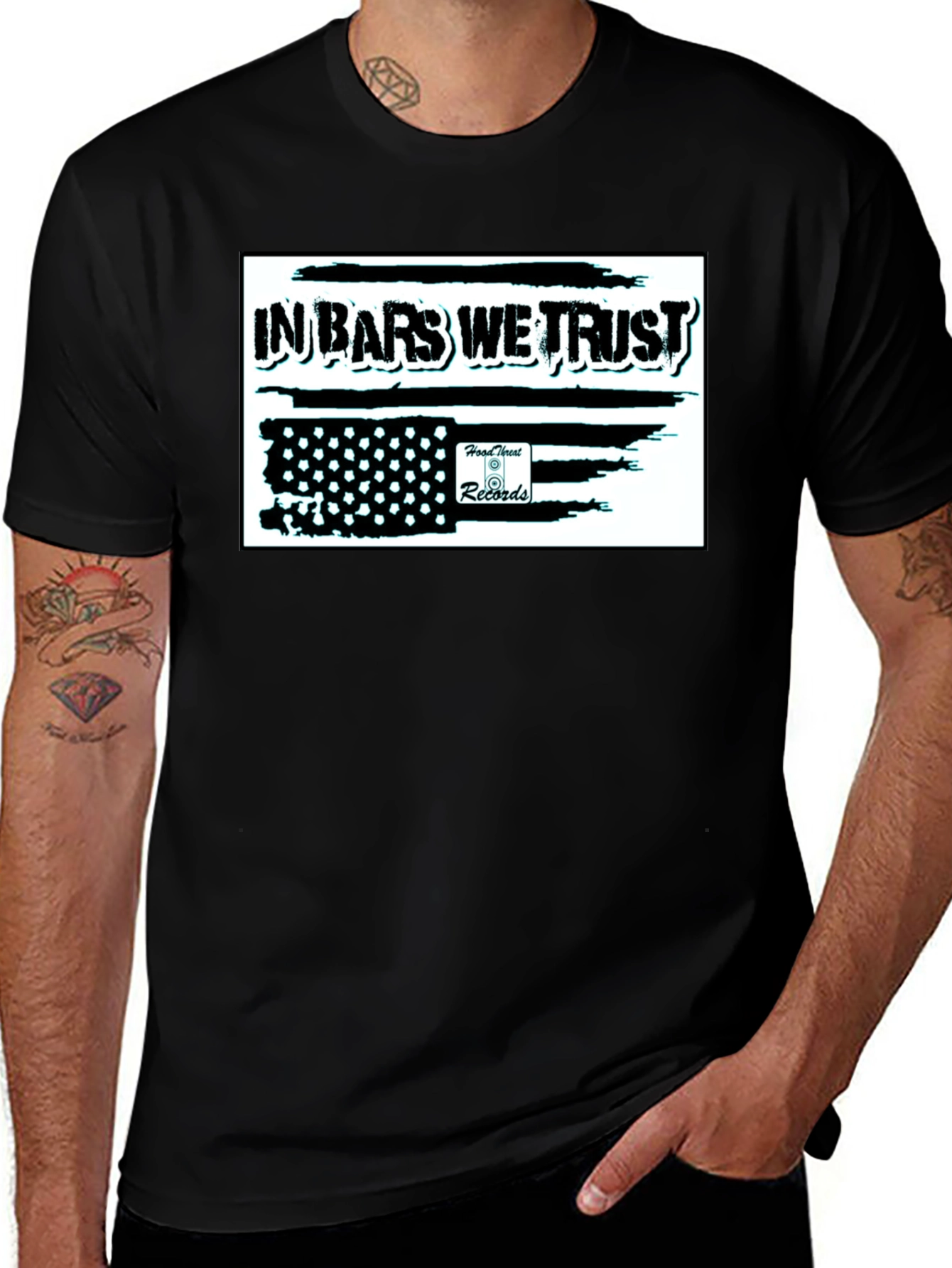 Variant 11 of In Bars We Trust Graphic T-Shirt