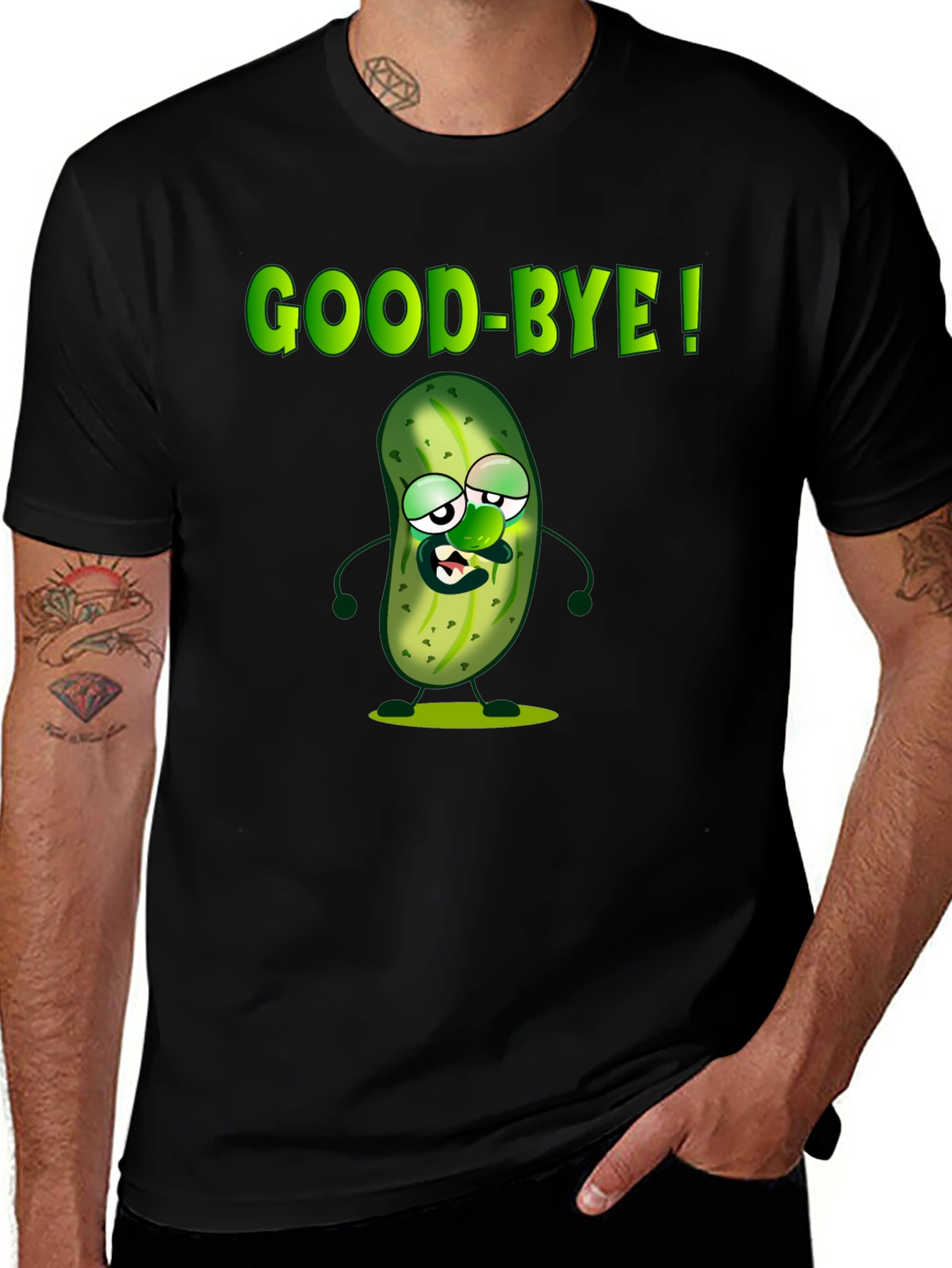 Variant 26 of Funny Pickle Goodbye T-Shirt