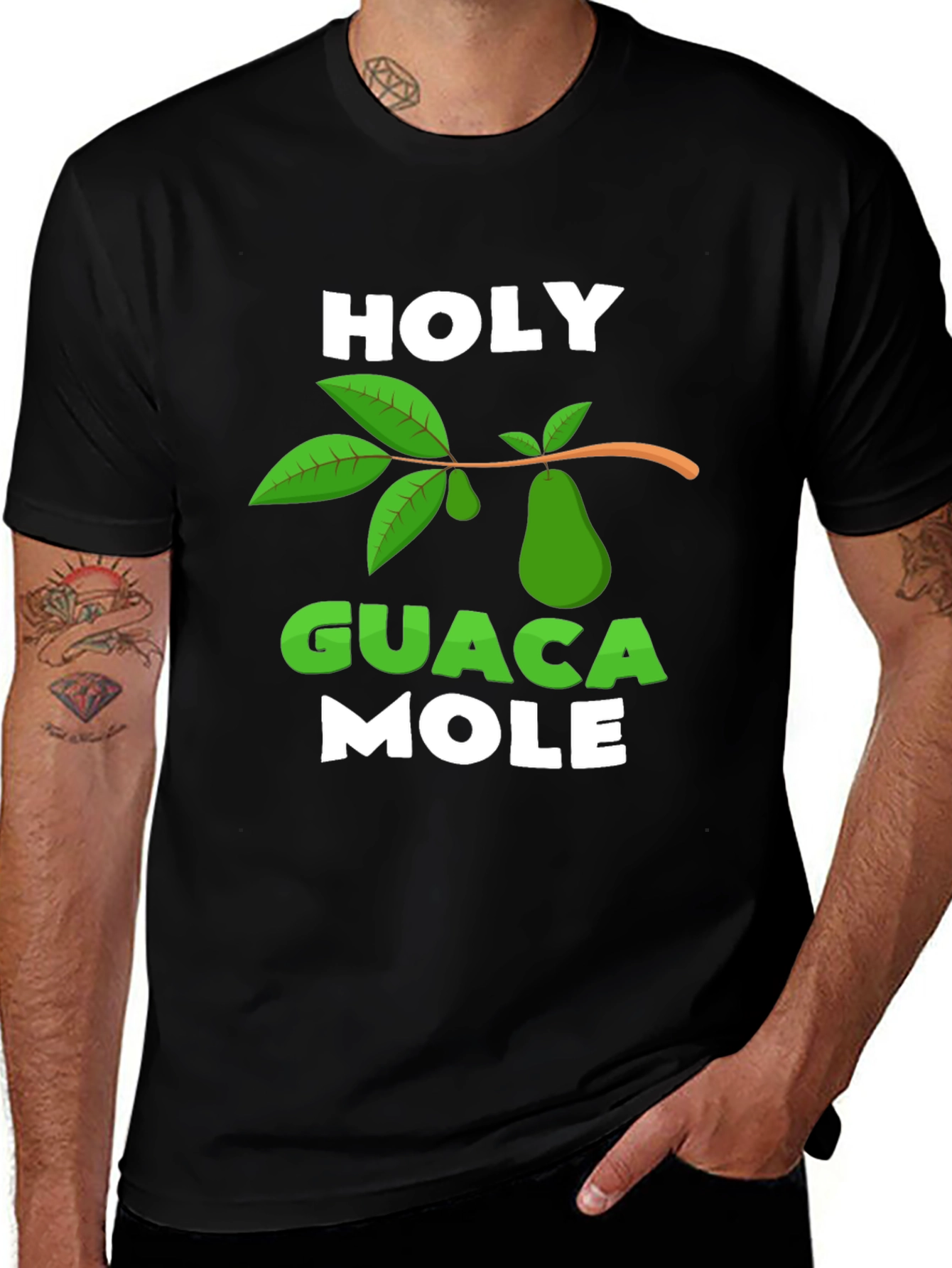 Variant 13 of Holy Guacamole T-Shirt - Funny Avocado Tee