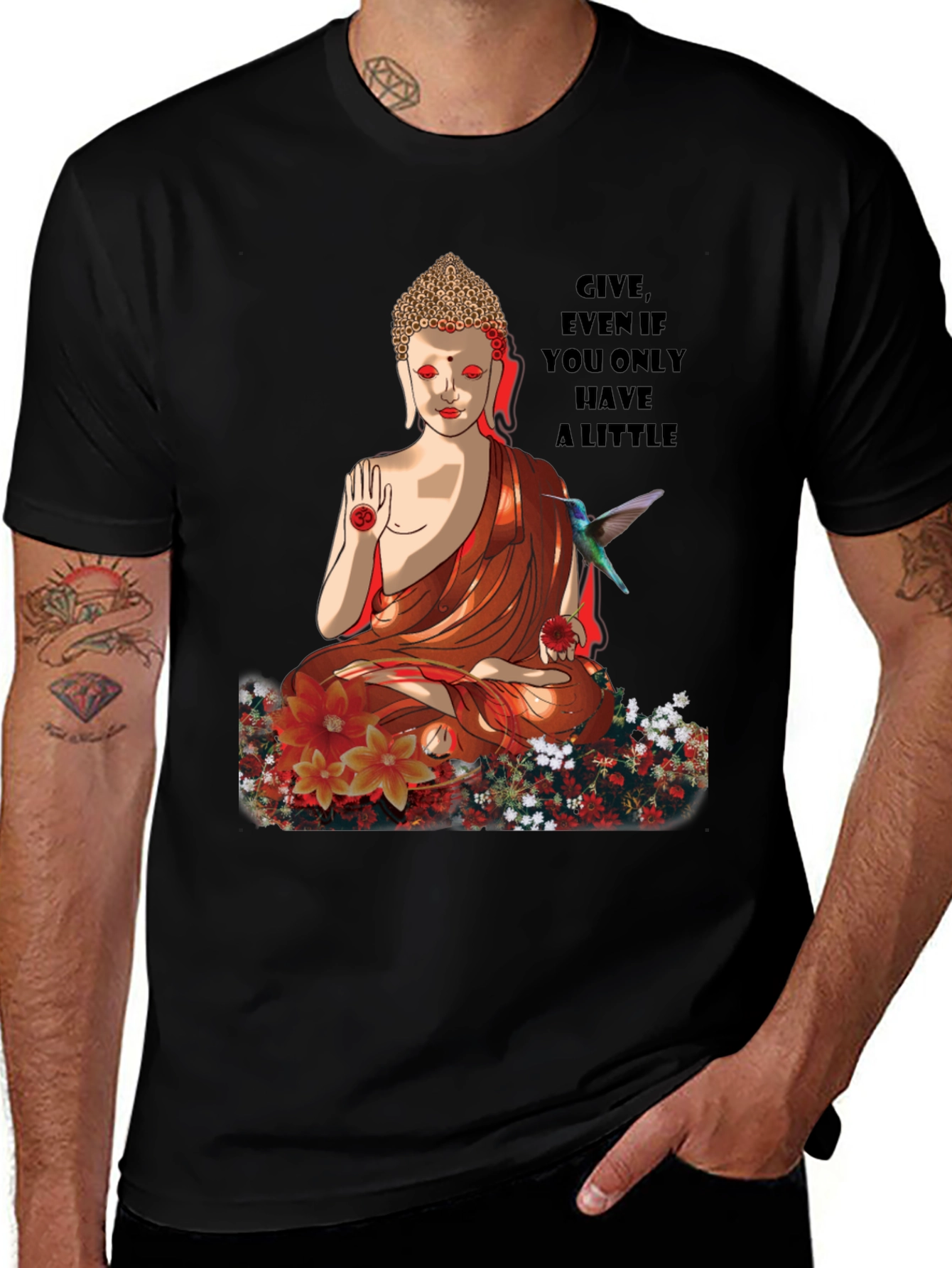 Buddha Graphic T-Shirt - Meditate in Style