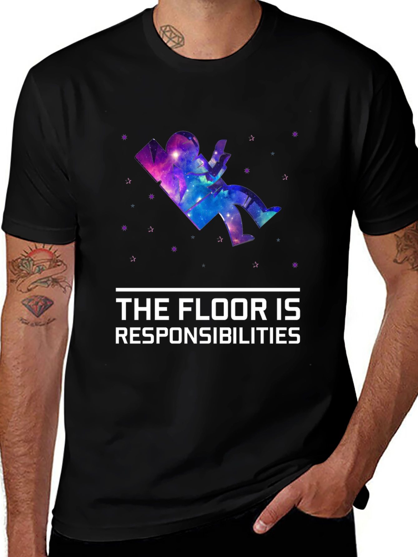 Variant 26 of The Floor is Responsibilities Graphic T-Shirt