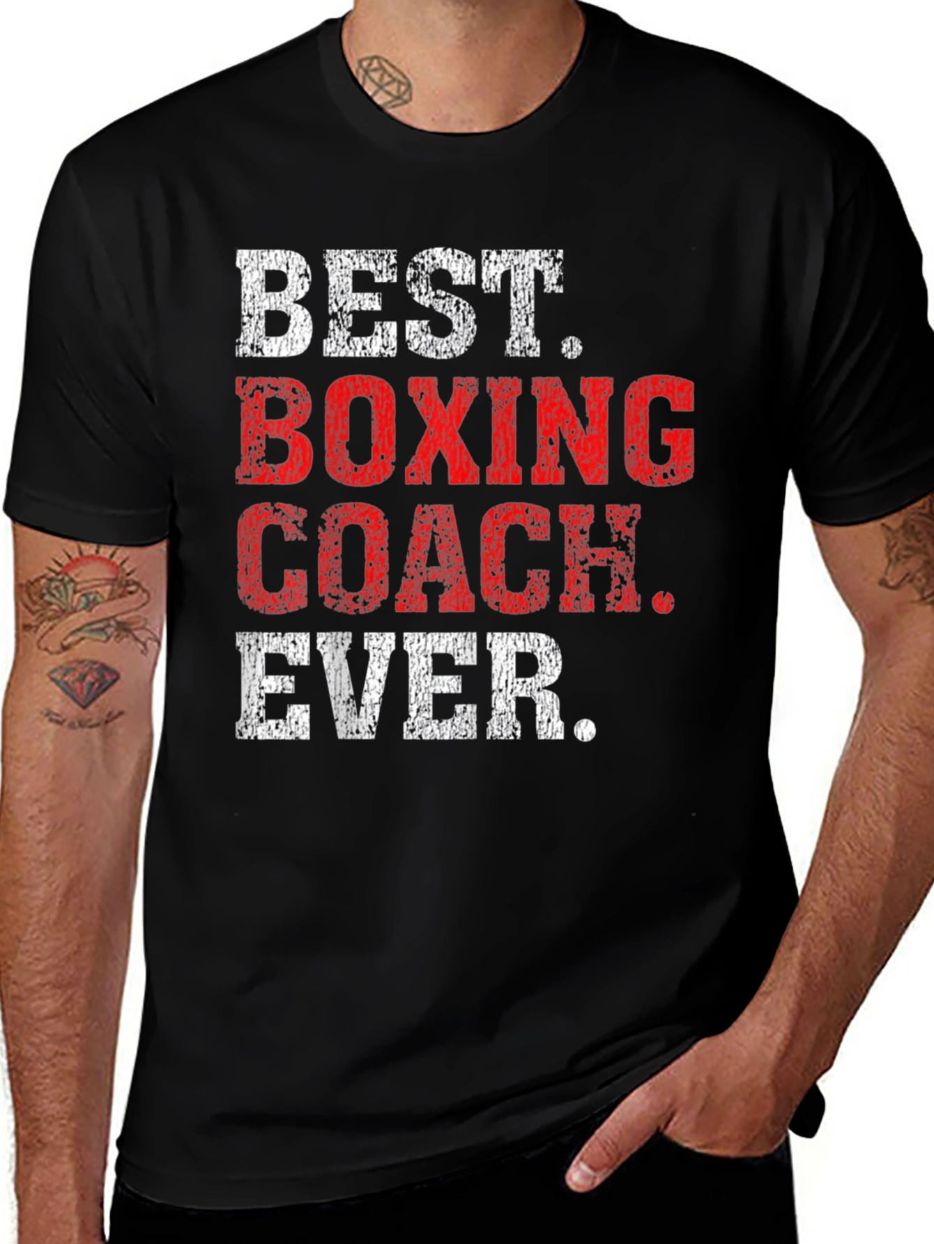 Variant 19 of Best Boxing Coach Ever T-Shirt