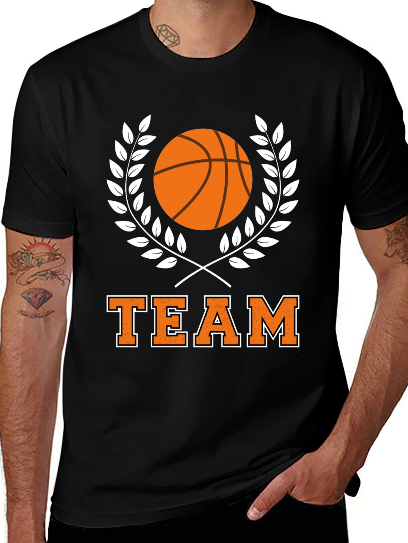 Variant 9 of Basketball Team T-Shirt