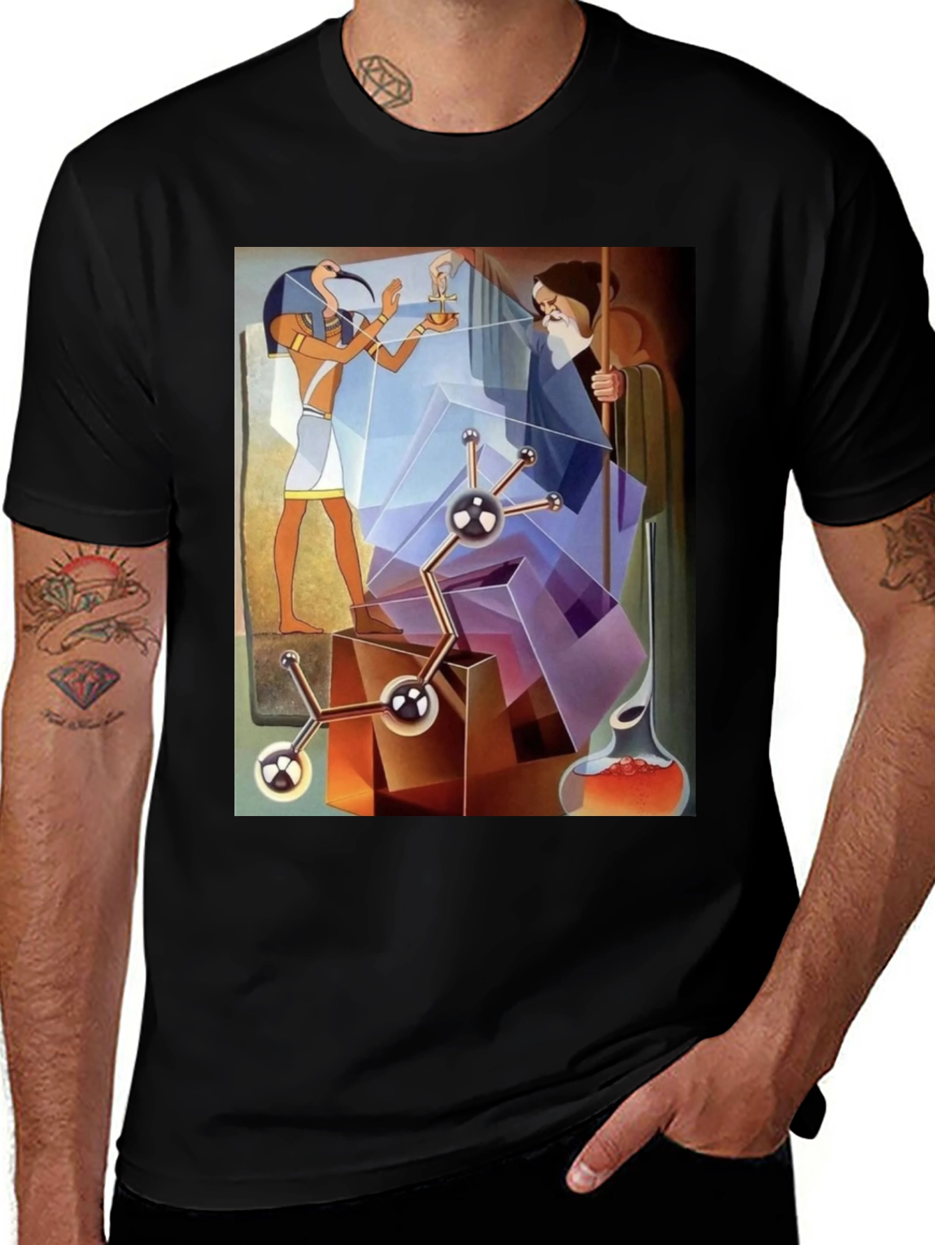 Variant 23 of Abstract Science T-Shirt