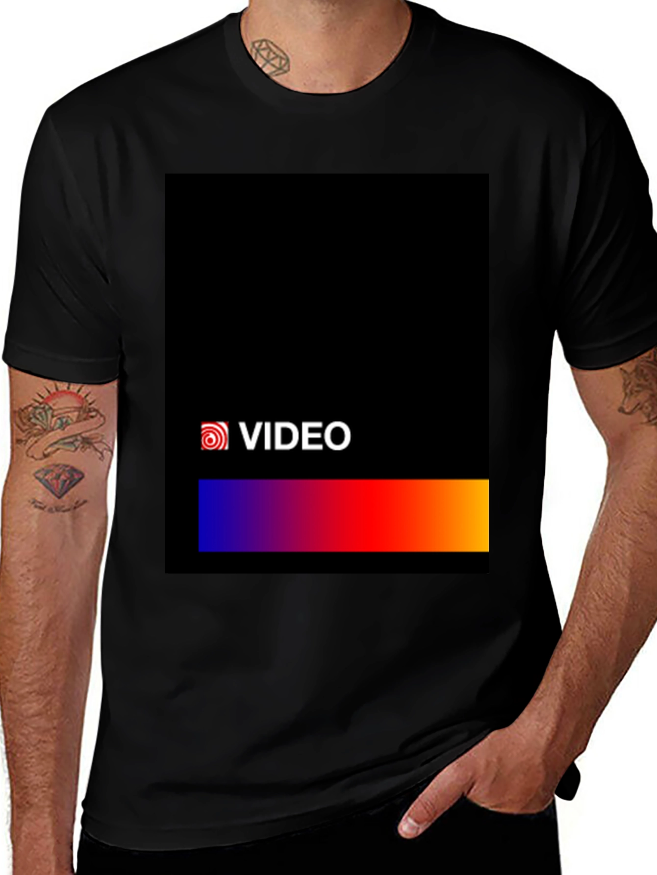 Adobe Video Black Tee