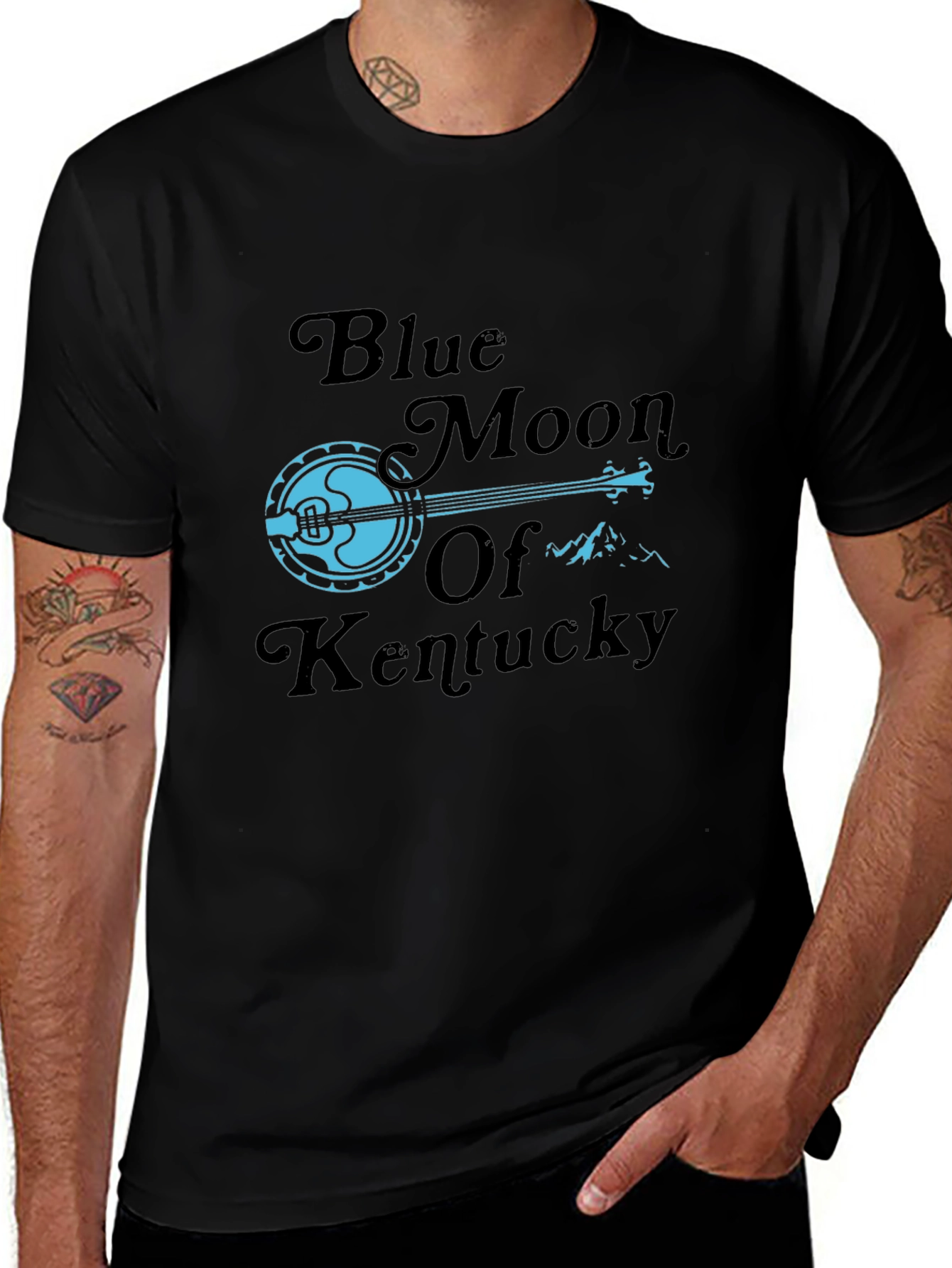 Variant 23 of Blue Moon of Kentucky Graphic T-Shirt