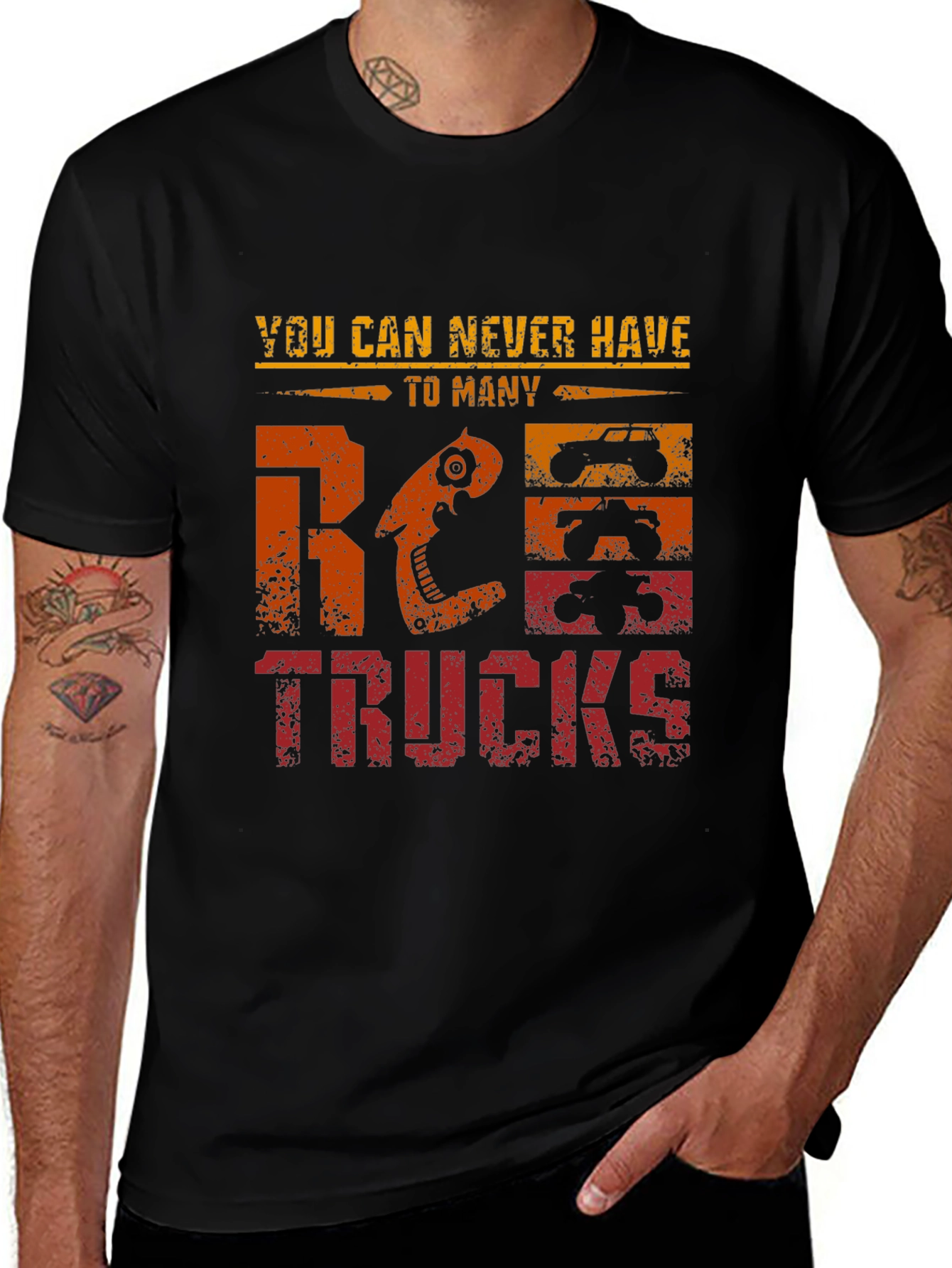 RC Trucks Graphic Tee - Never Have Too Many!