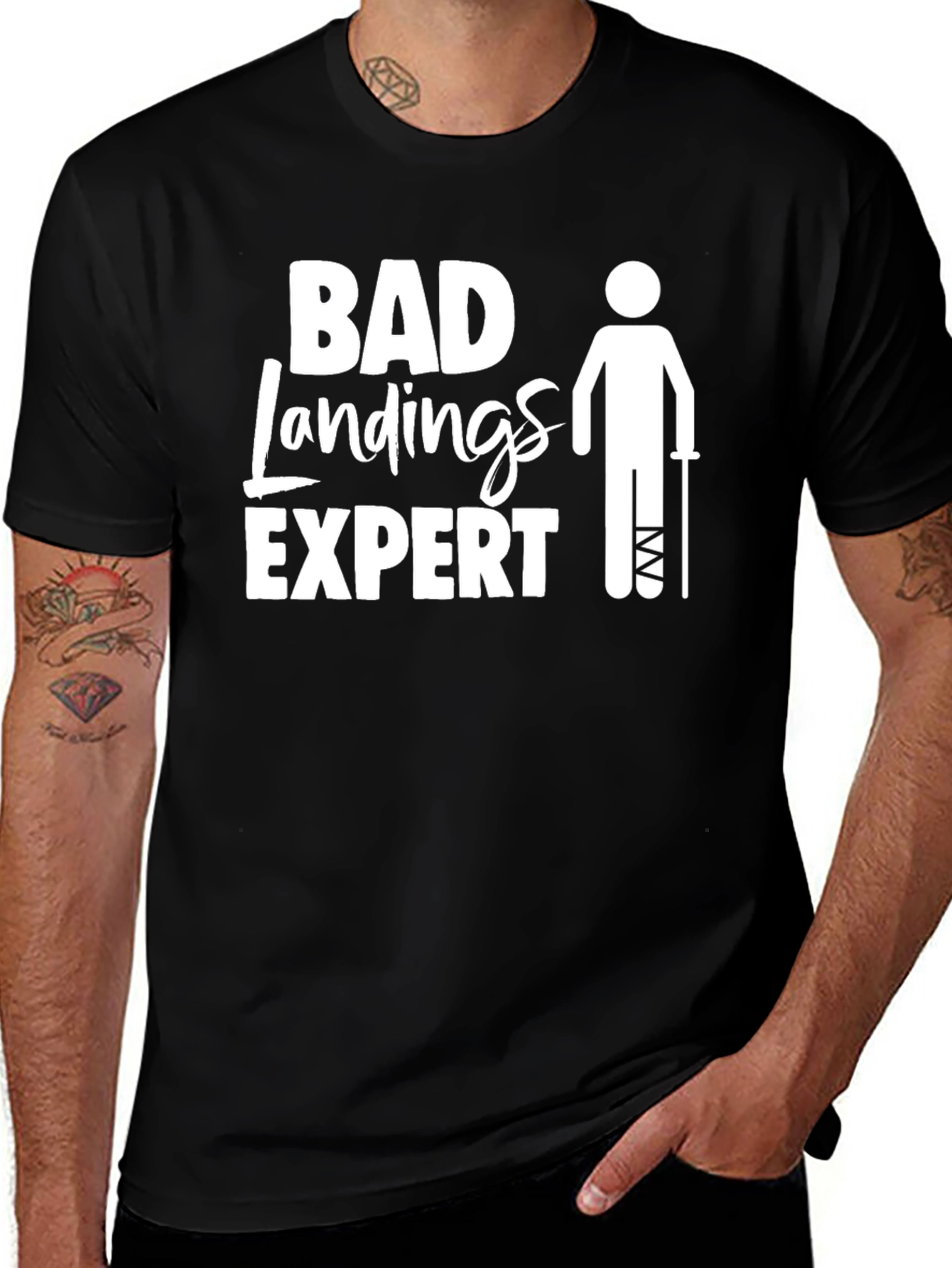 Variant 22 of Bad Landings Expert Graphic T-Shirt