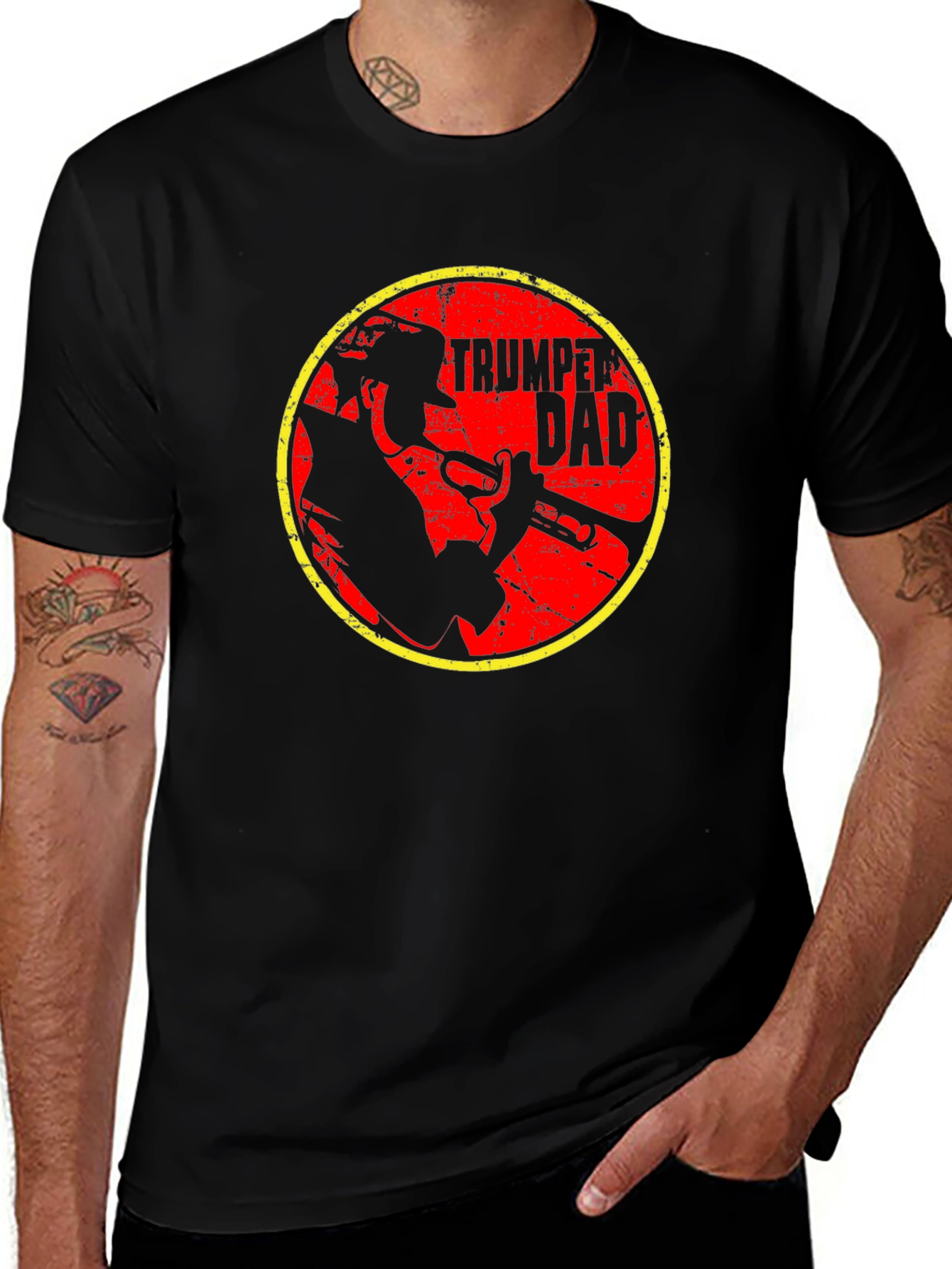 Variant 25 of Trumper Dad T-Shirt - Graphic Print Tee