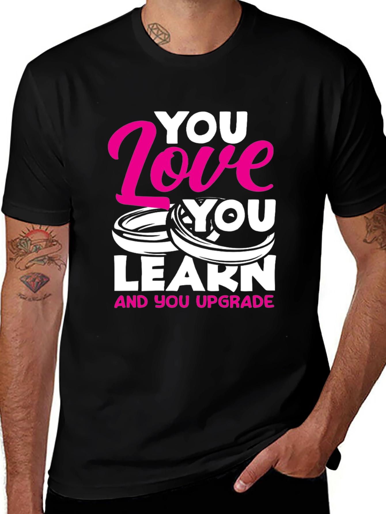 Variant 19 of You Love You Learn Graphic T-Shirt