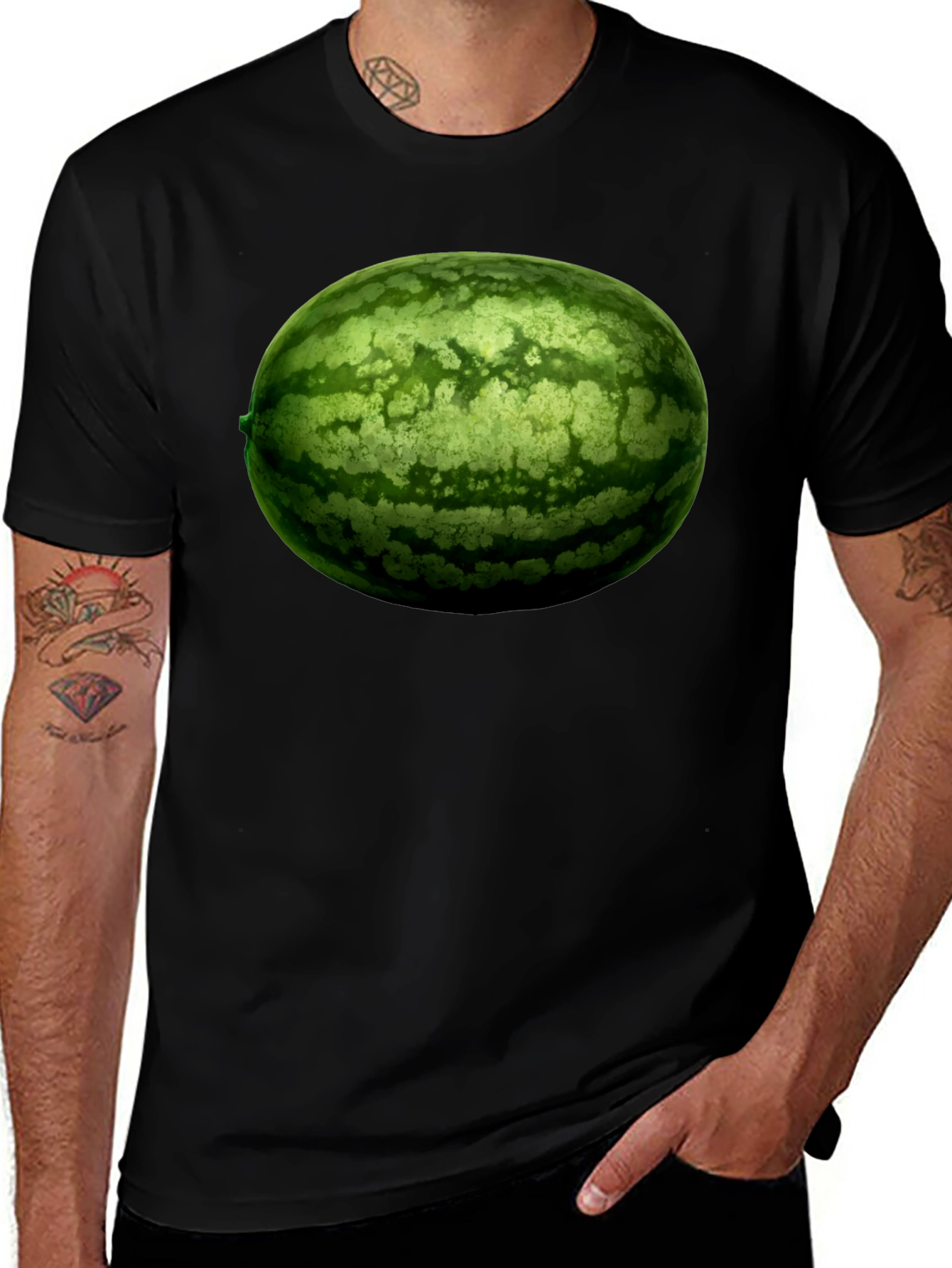 Variant 22 of Watermelon Graphic T-Shirt - Unisex Novelty Tee