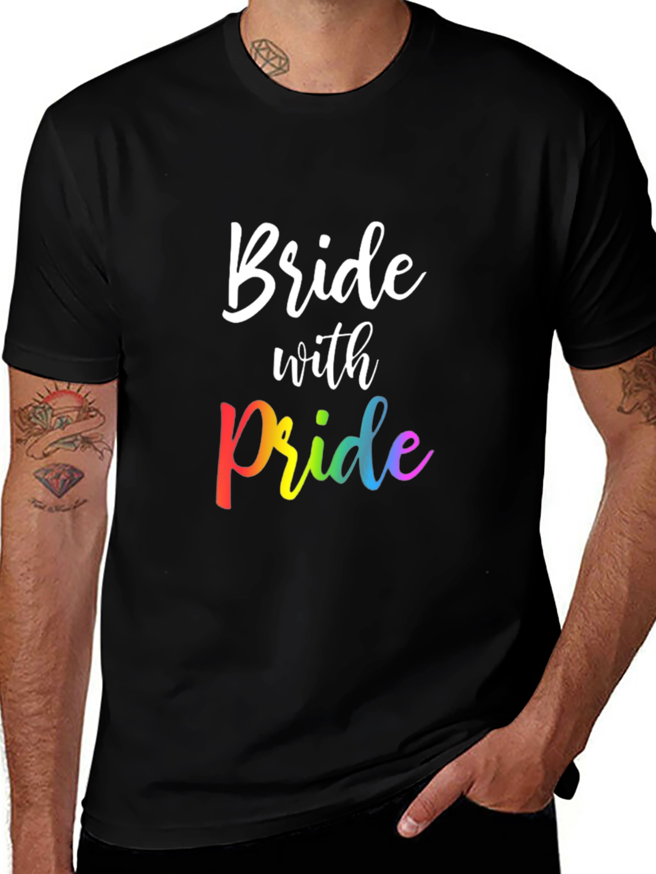 Variant 17 of Bride with Pride T-Shirt