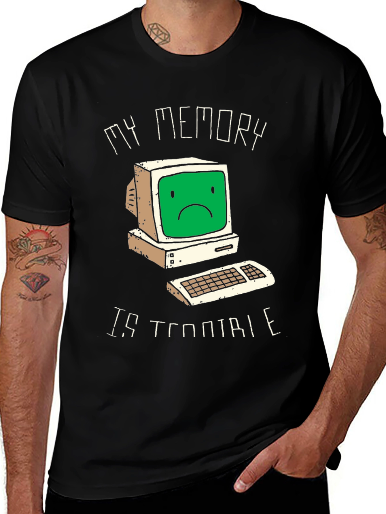 Variant 5 of My Memory is Terrible Computer T-Shirt