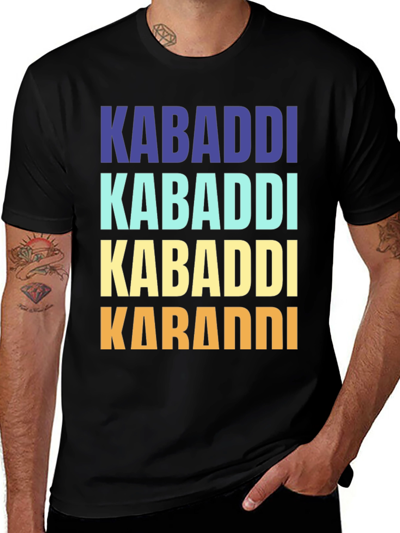 Kabaddi T-Shirt - Retro Sports Tee