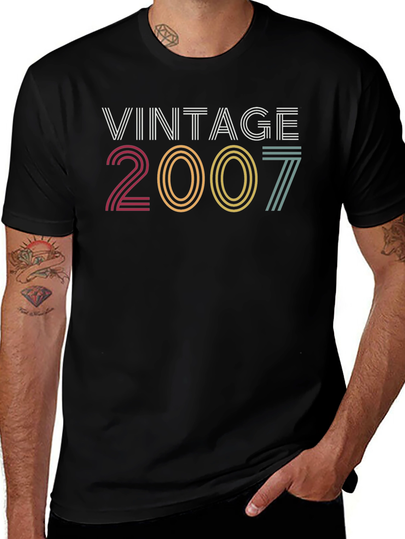 Variant 10 of Vintage 2007 Graphic T-Shirt