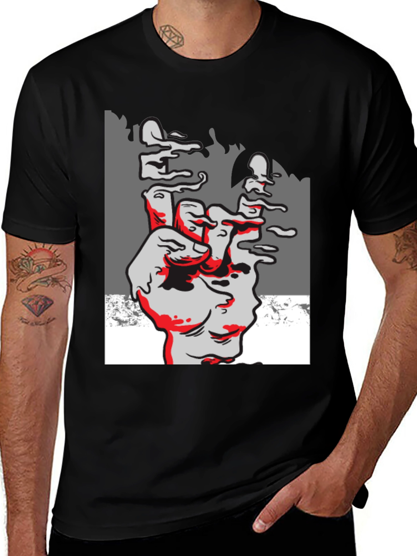 Variant 15 of Cool Graphic Print T-Shirt - Stylish Casual Wear