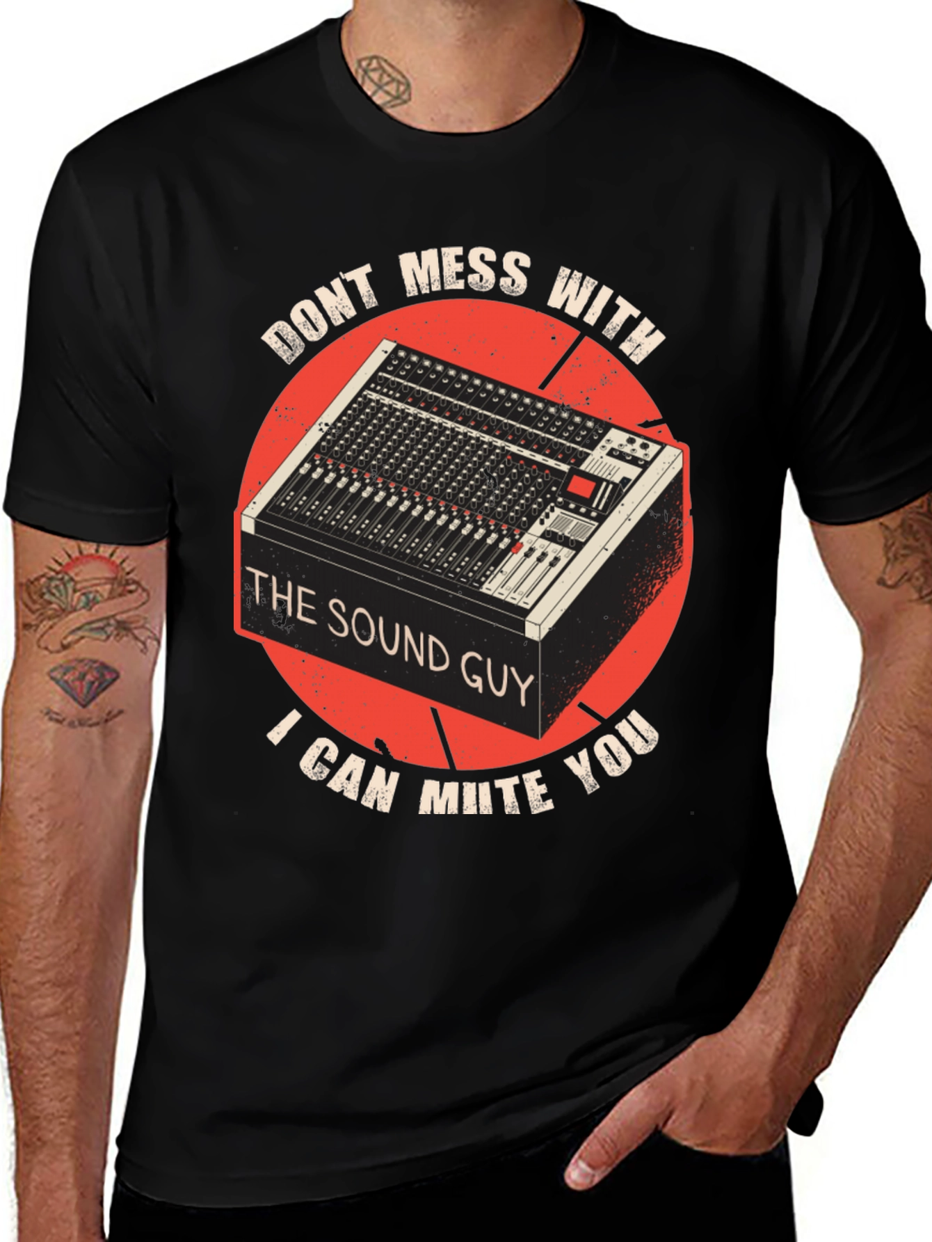 Variant 10 of Sound Guy T-Shirt: Mute You Tee