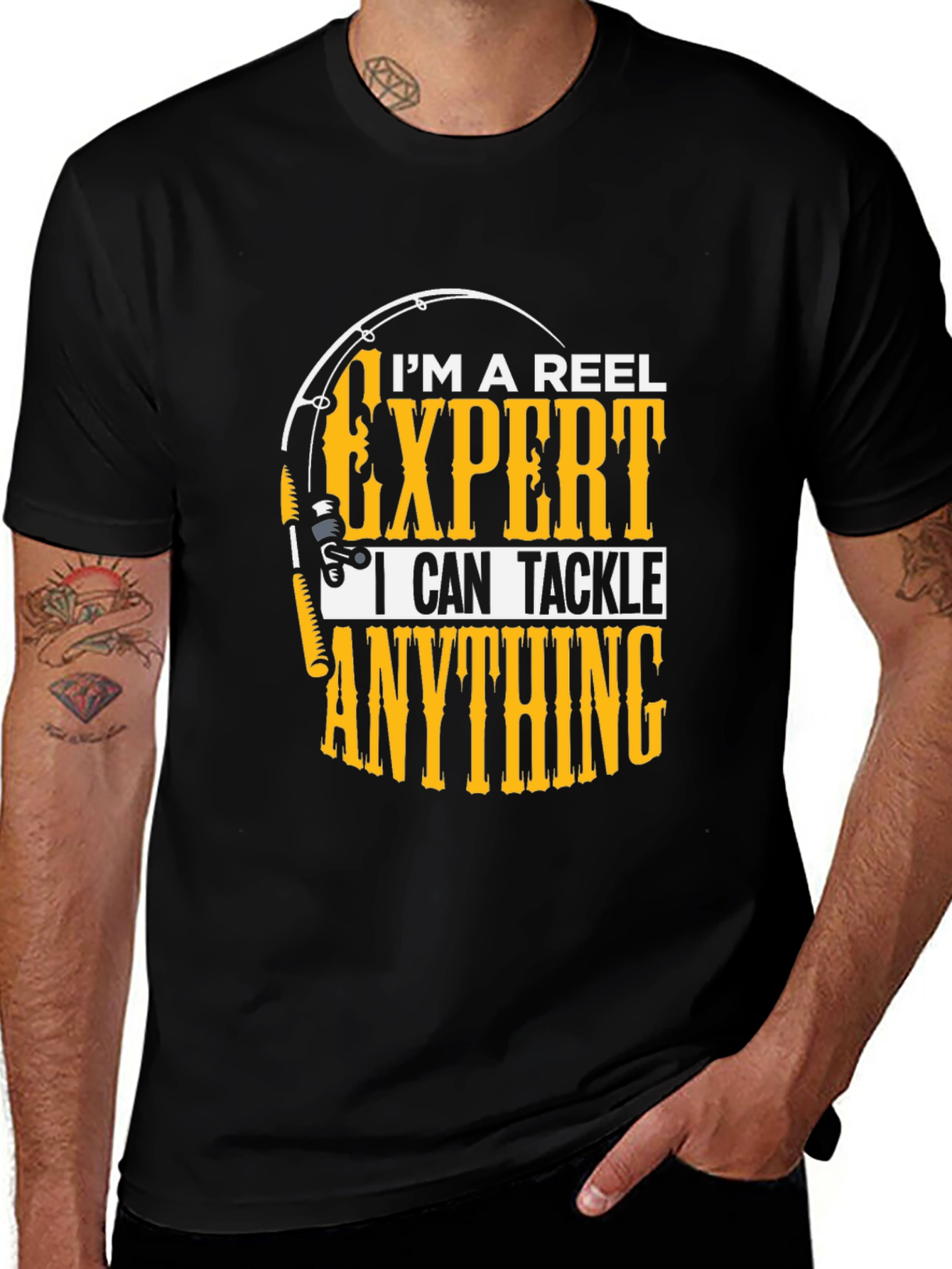 Reel Expert Fishing T-Shirt - Tackle Anything