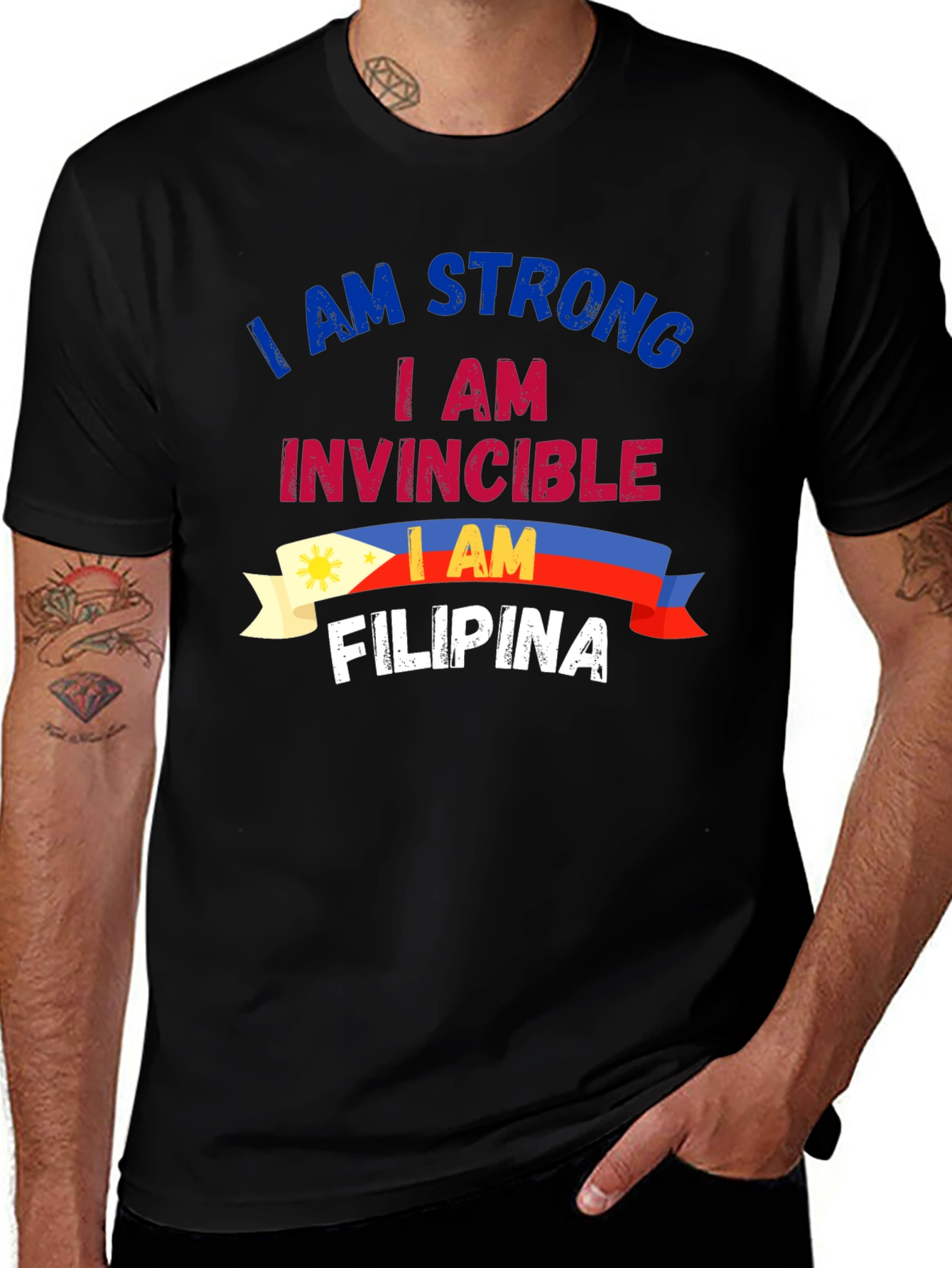 I Am Strong Filipina T-Shirt