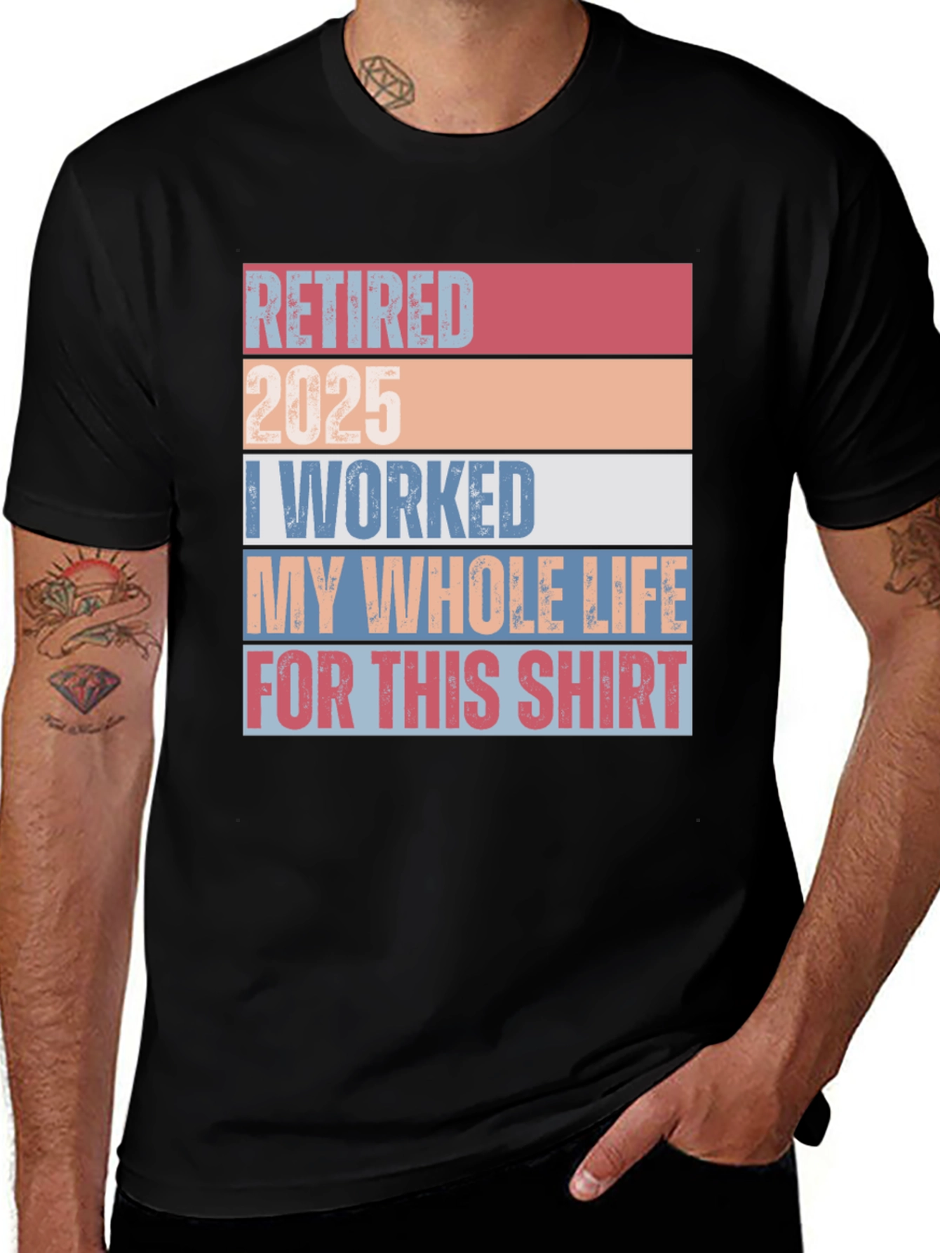 Variant 8 of Retired 2025 T-Shirt - Funny Retirement Gift