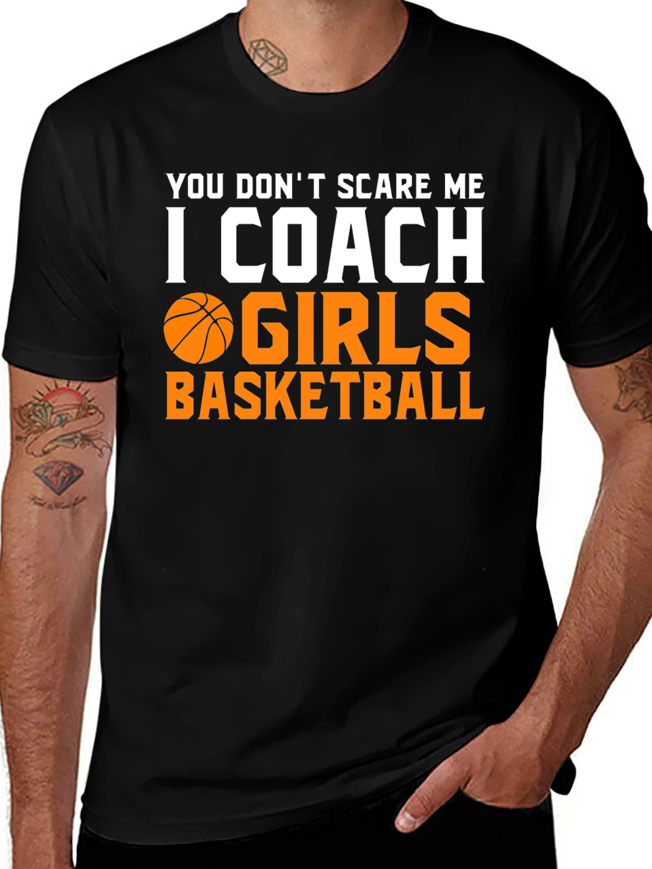Girls Basketball Coach T-Shirt