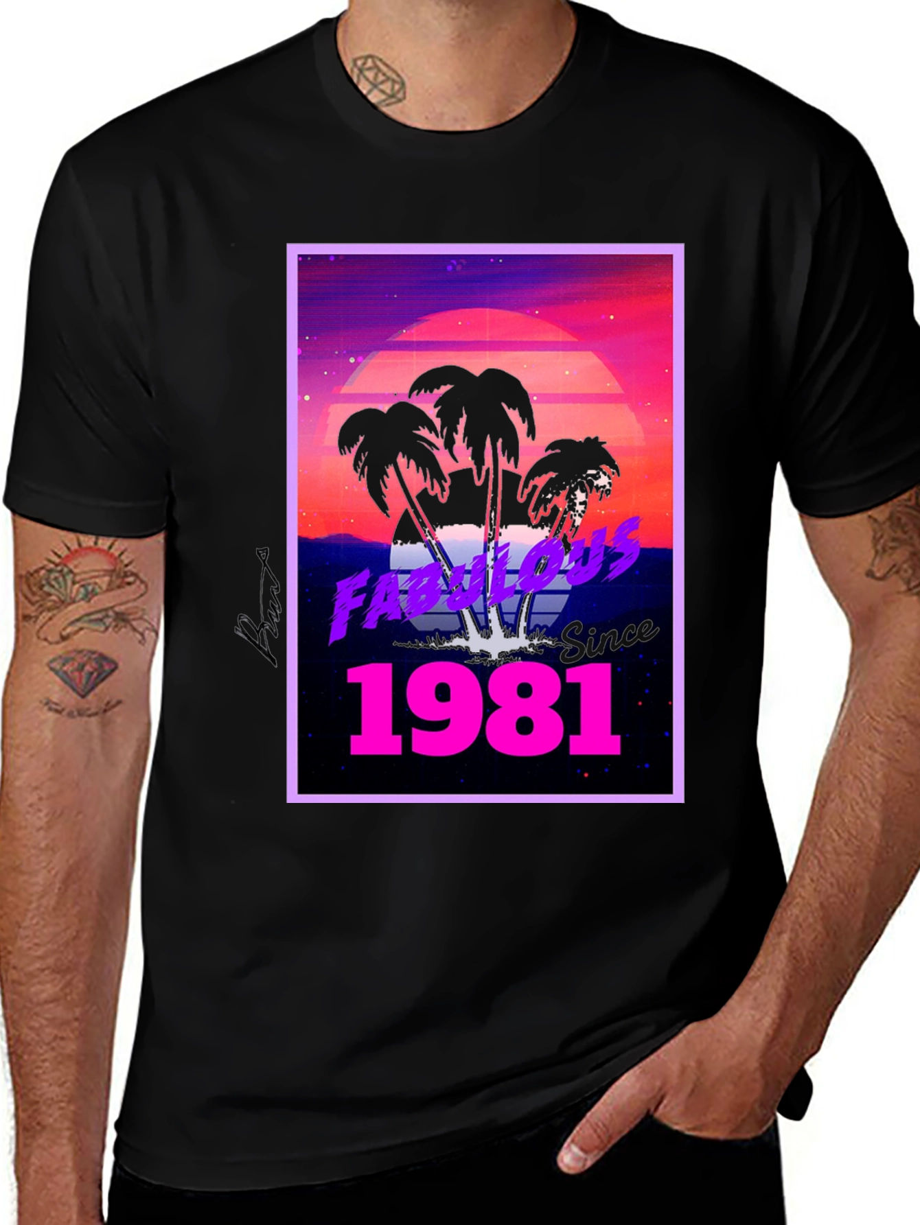 Variant 7 of Fabulous Since 1981 Graphic T-Shirt