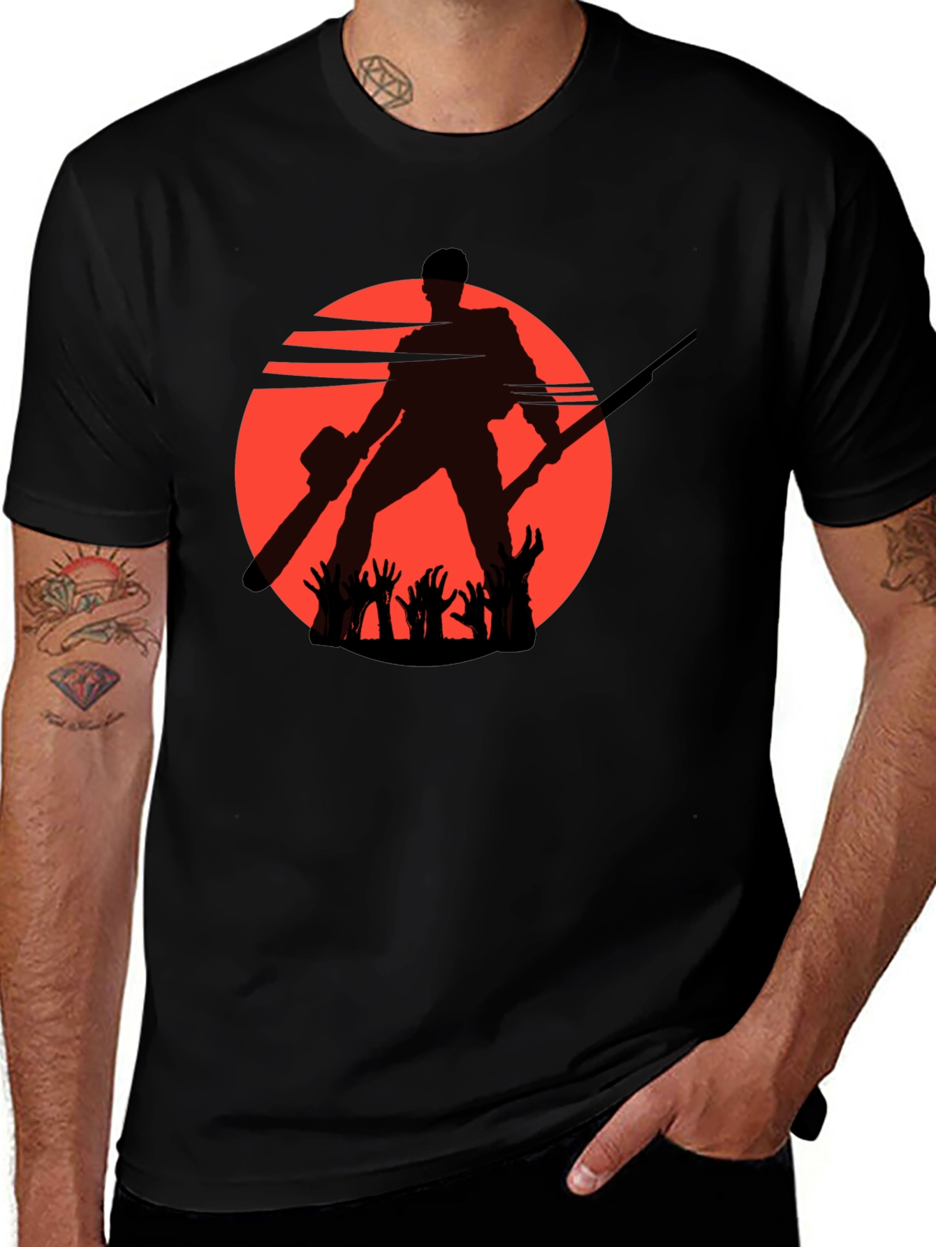 Evil Dead Ash Silhouette T-Shirt