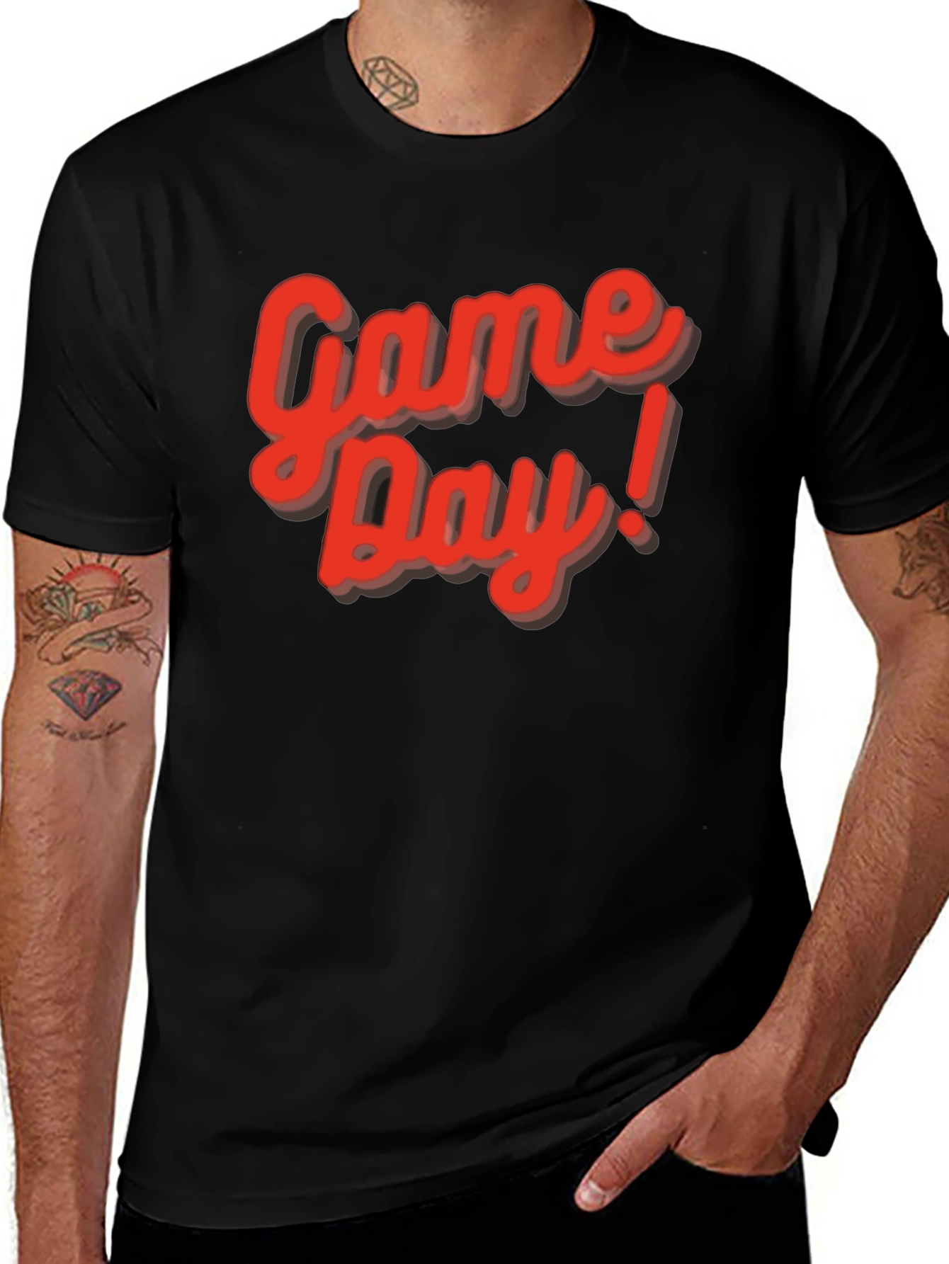 Game Day T-Shirt - Black