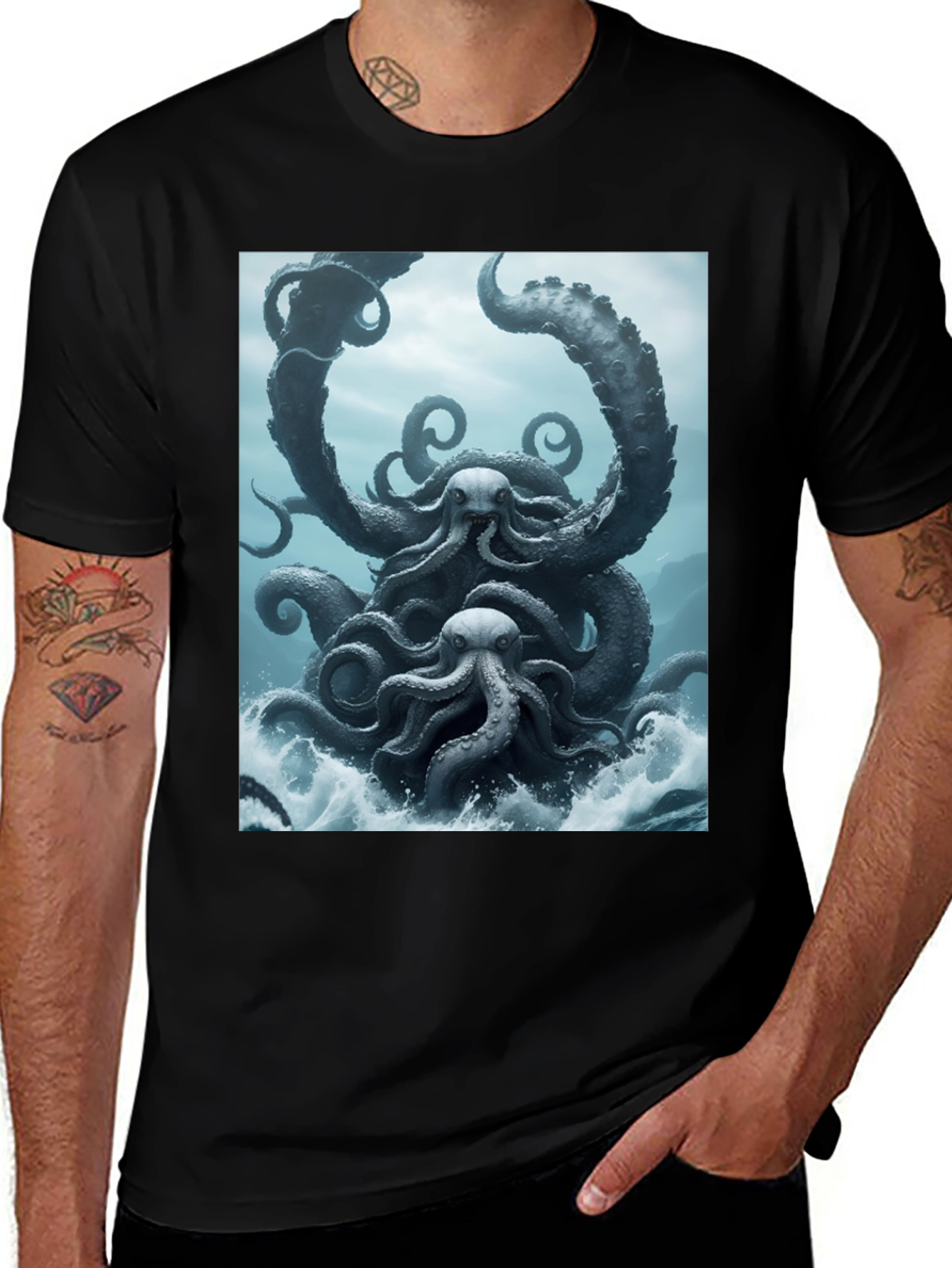 Kraken Tee - Unleash the Myth!