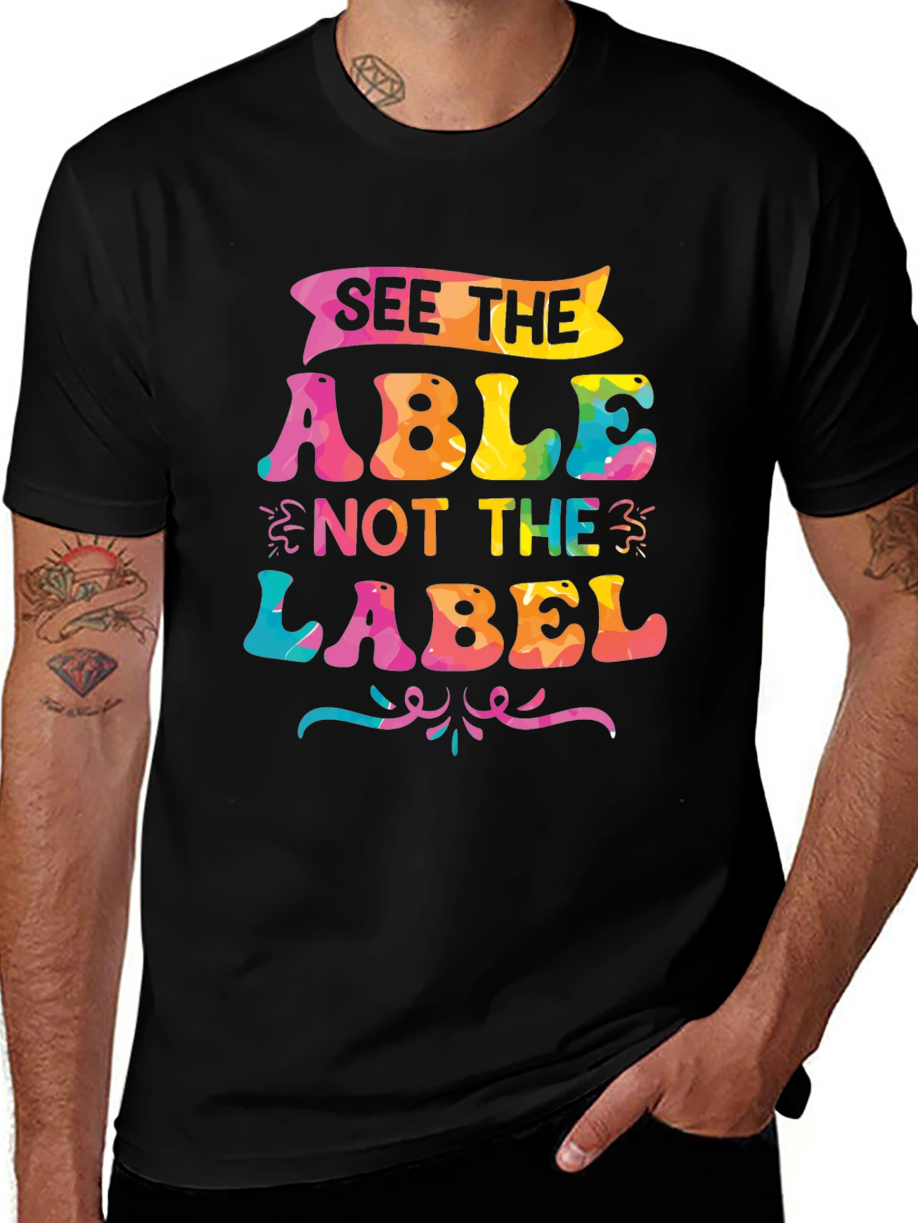 Variant 6 of See The Able Not The Label T-Shirt