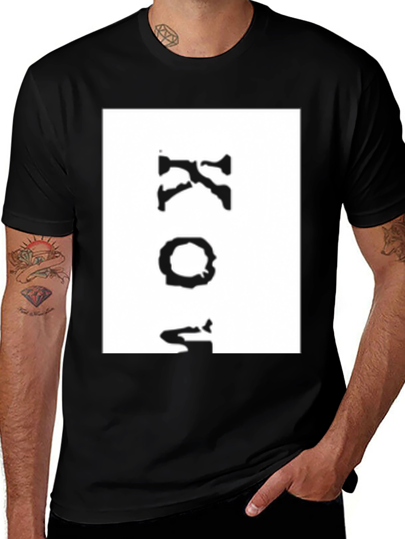 Korn Band Logo T-Shirt - Black Cotton Tee