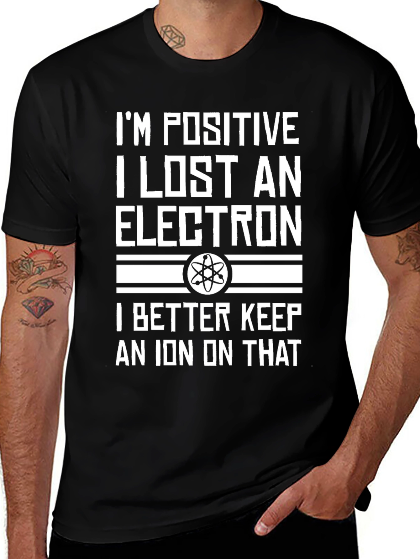 Positive Electron Funny Science T-Shirt