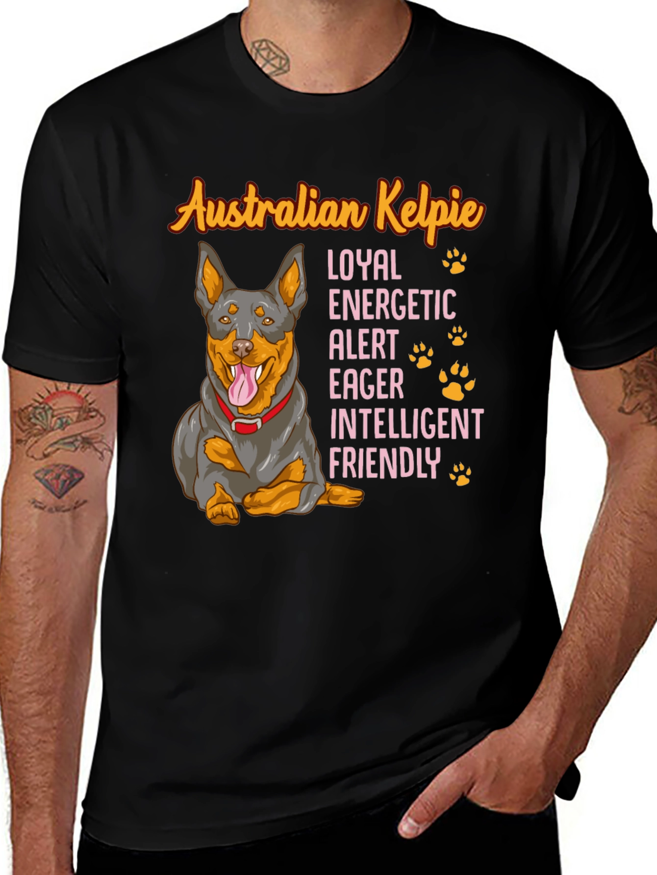 Variant 22 of Australian Kelpie Dog Breed T-Shirt
