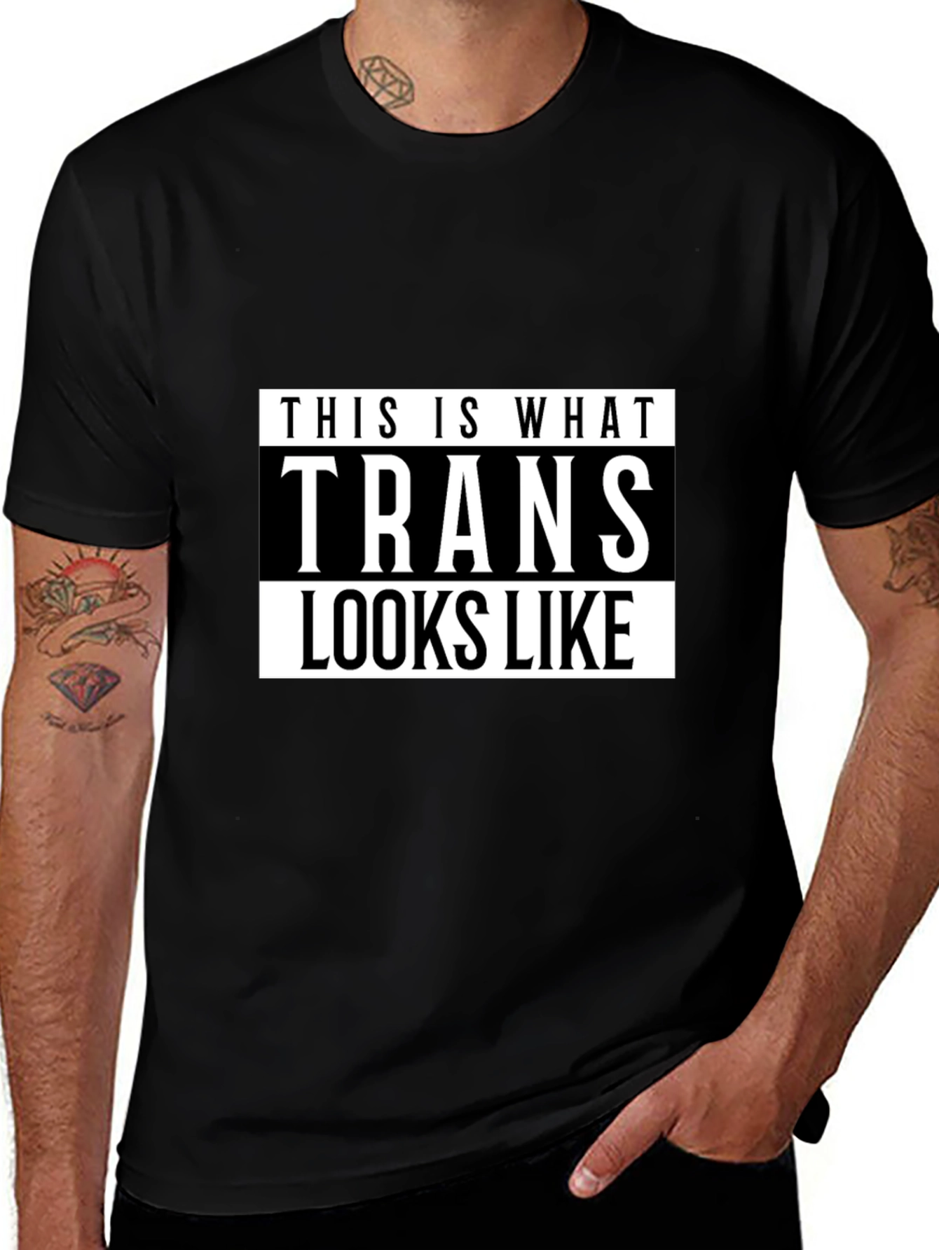 Variant 19 of This Is What Trans Looks Like T-Shirt