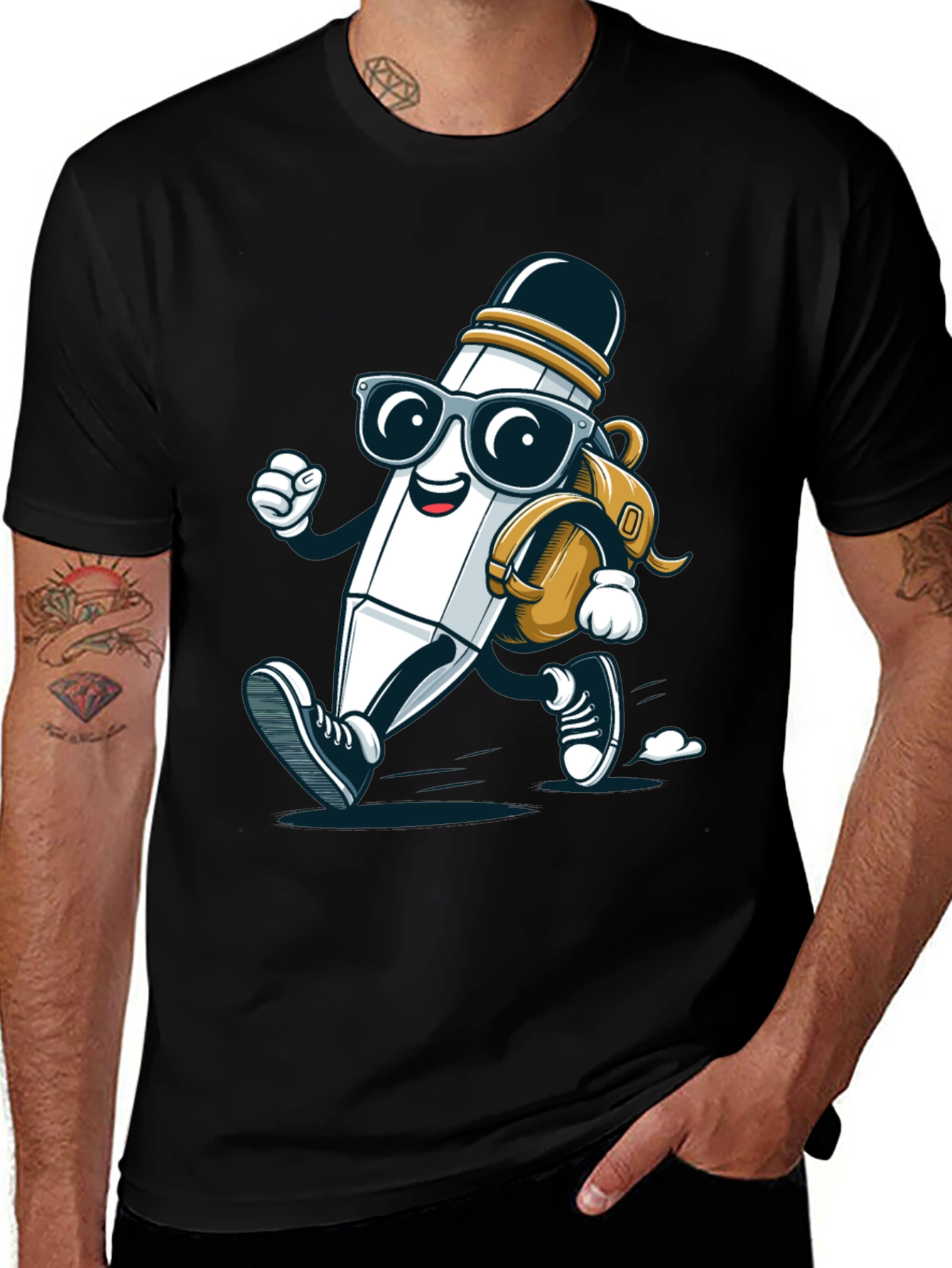 Variant 30 of Cartoon Pencil Graphic Tee