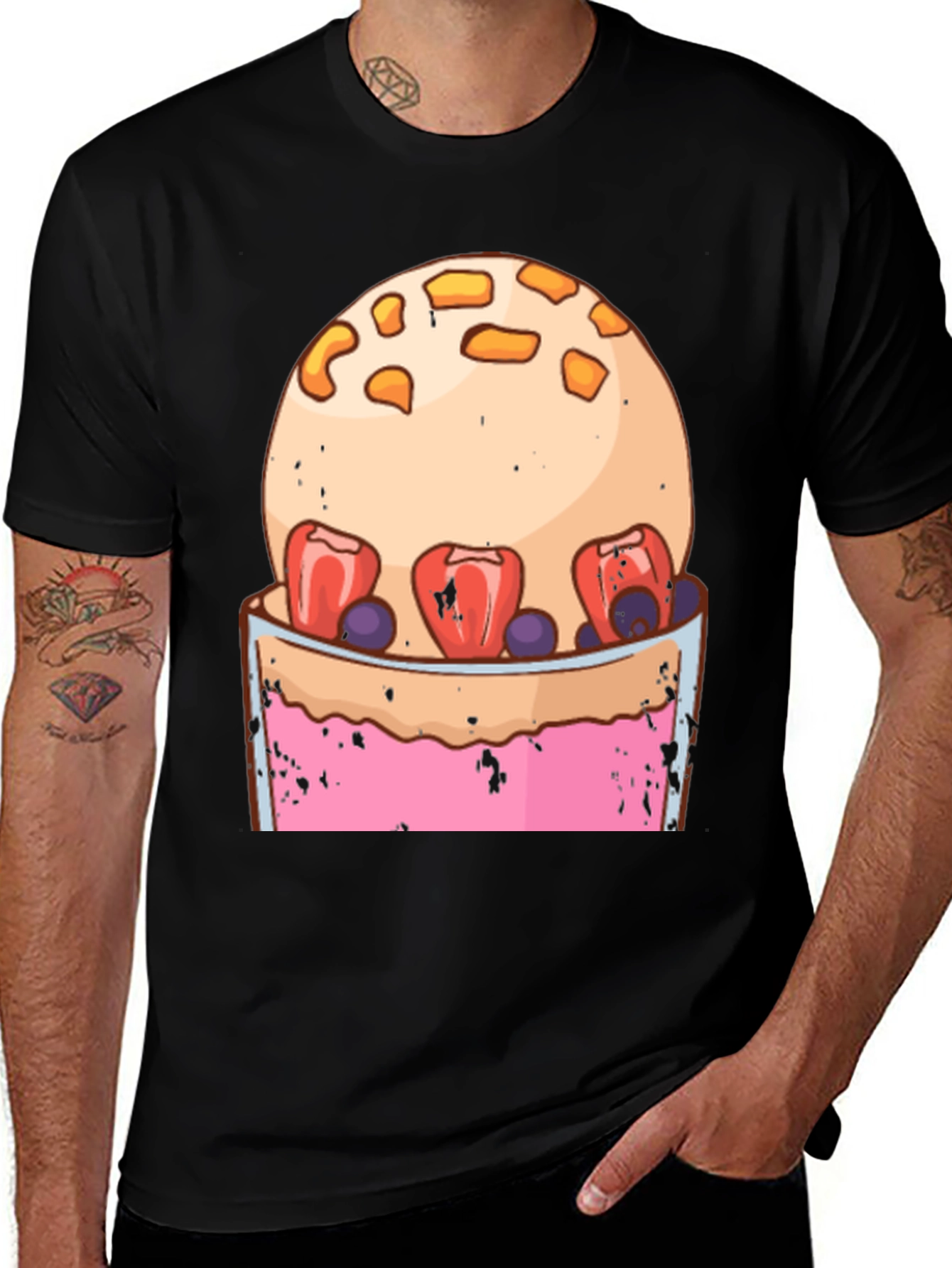 Variant 28 of Novelty Dessert T-Shirt