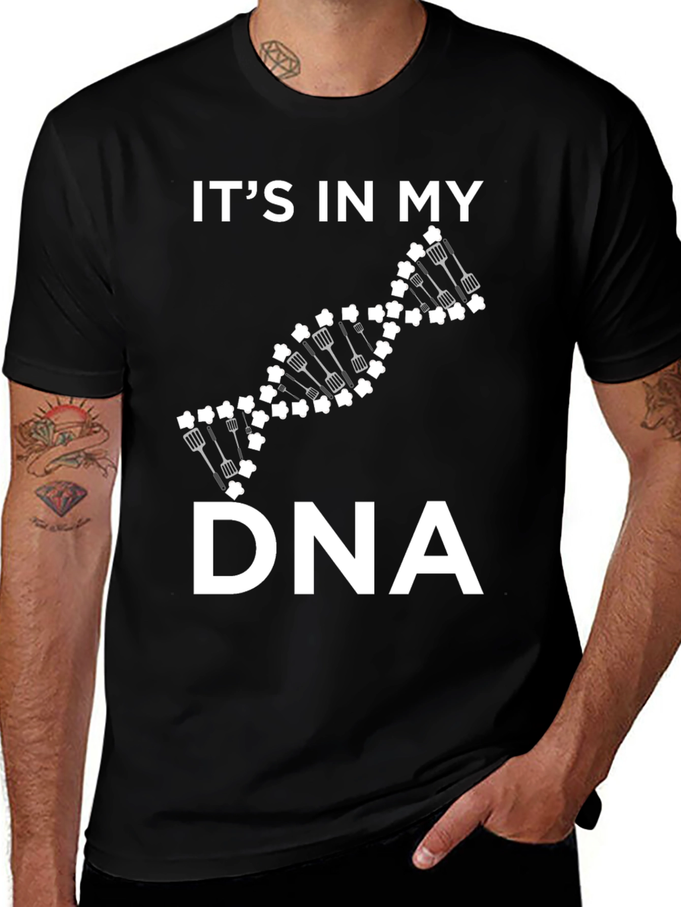 Chef DNA Graphic Tee - Grill Master Shirt