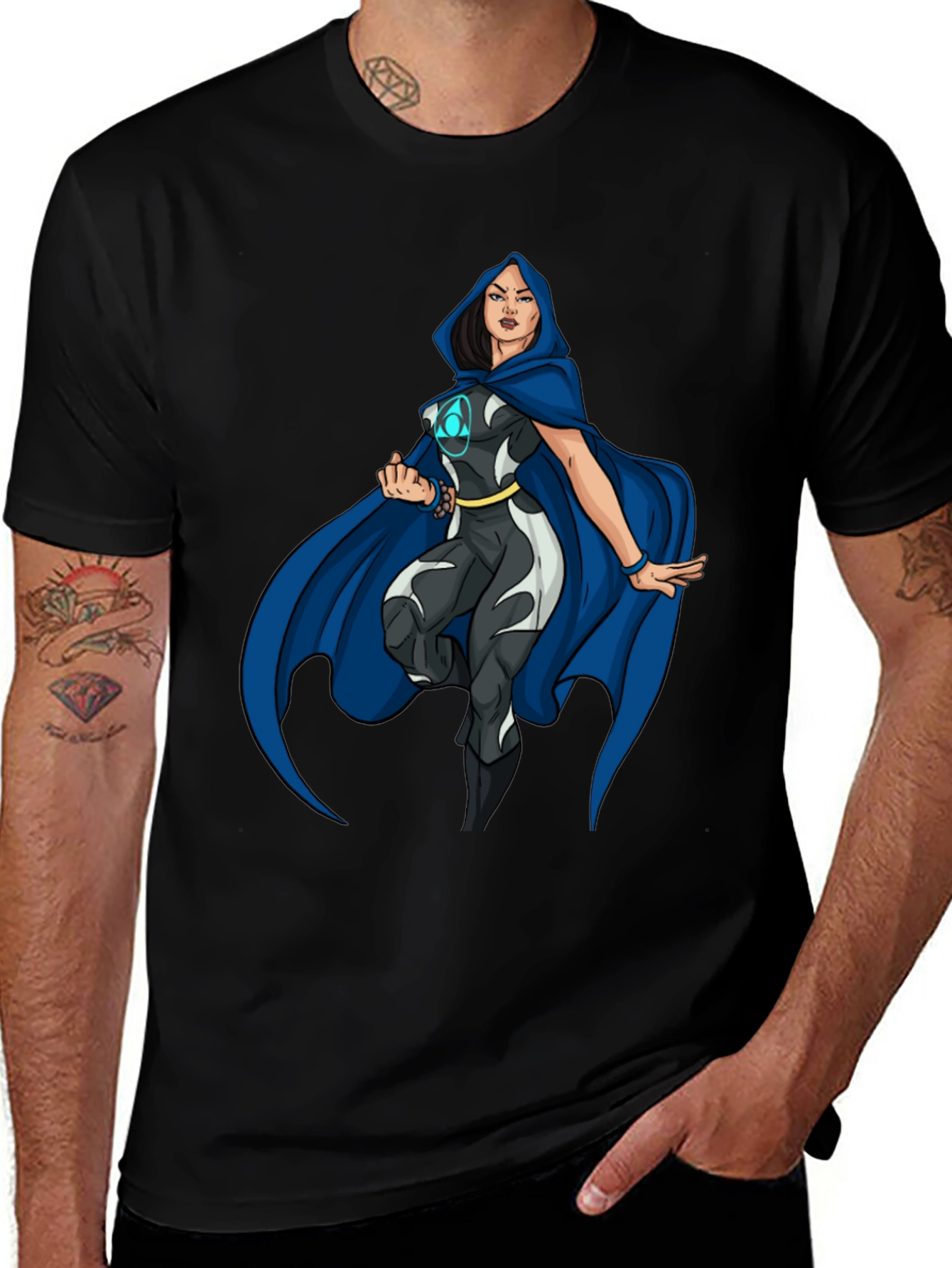 Mystic Hero T-Shirt - Graphic Novel Inspired Design