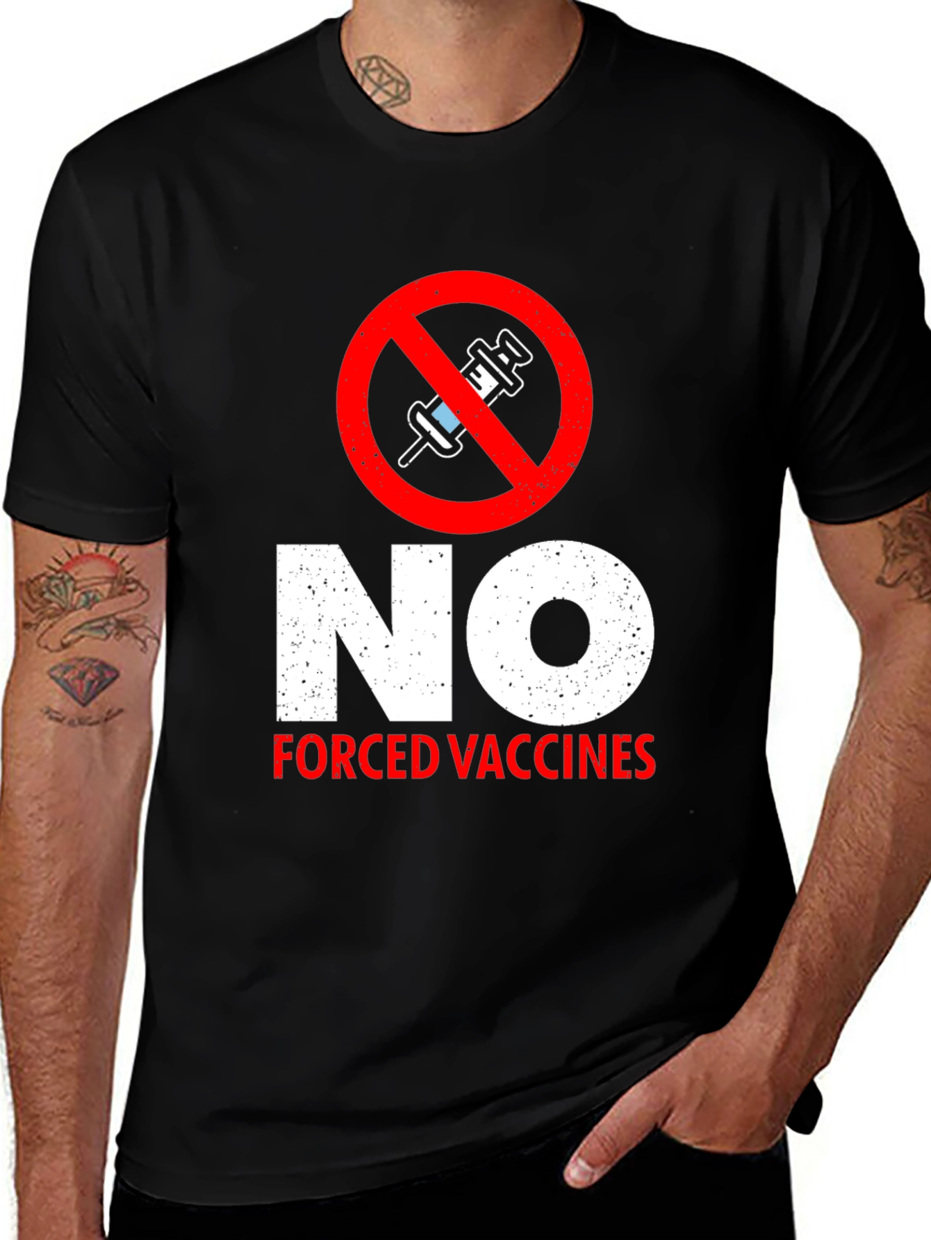 No Forced Vaccines T-Shirt