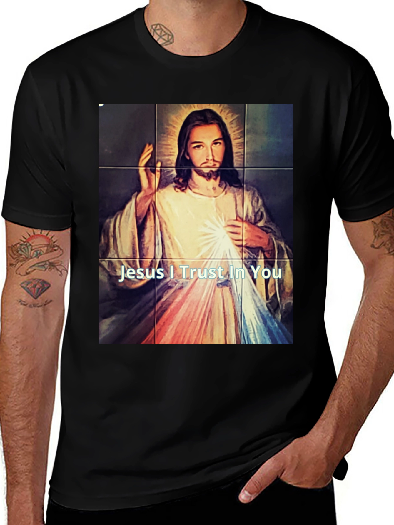 Variant 3 of Jesus I Trust In You Graphic T-Shirt