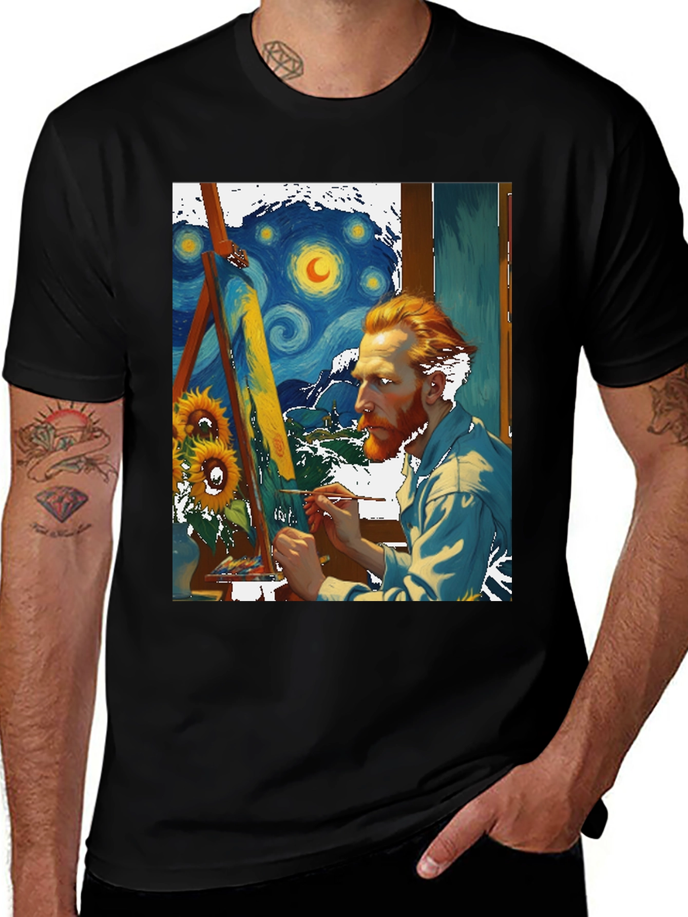 Van Gogh Painting Unisex Tee