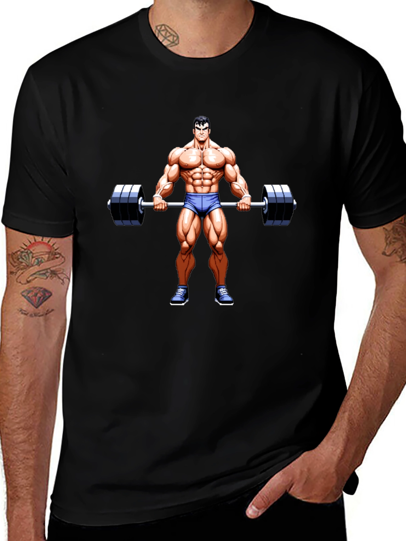 Variant 30 of Workout Cartoon Graphic Tee