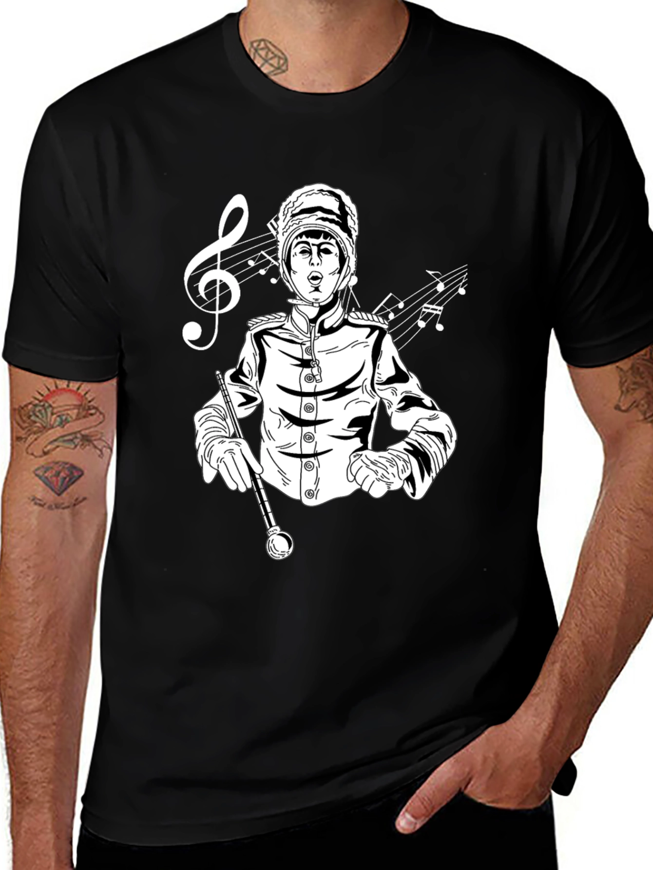Variant 8 of Marching Band Leader Graphic T-Shirt
