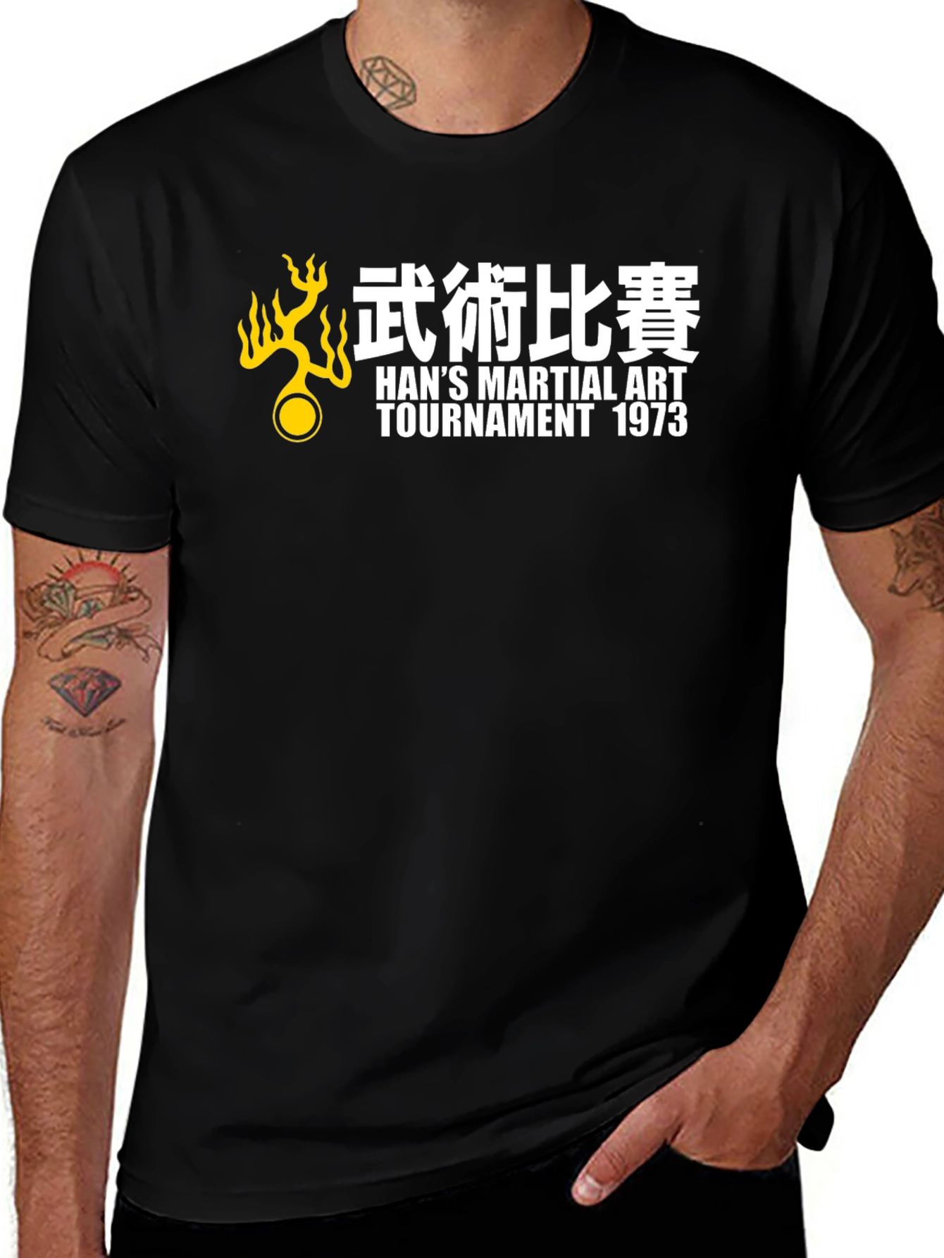 Variant 14 of Han's Martial Art Tournament 1973 T-Shirt