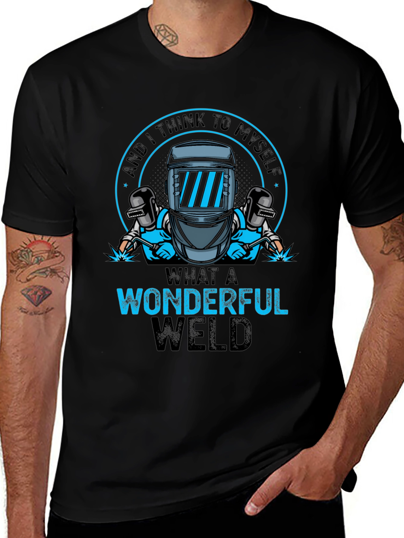 Variant 23 of Wonderful Weld T-Shirt - Welding Humor