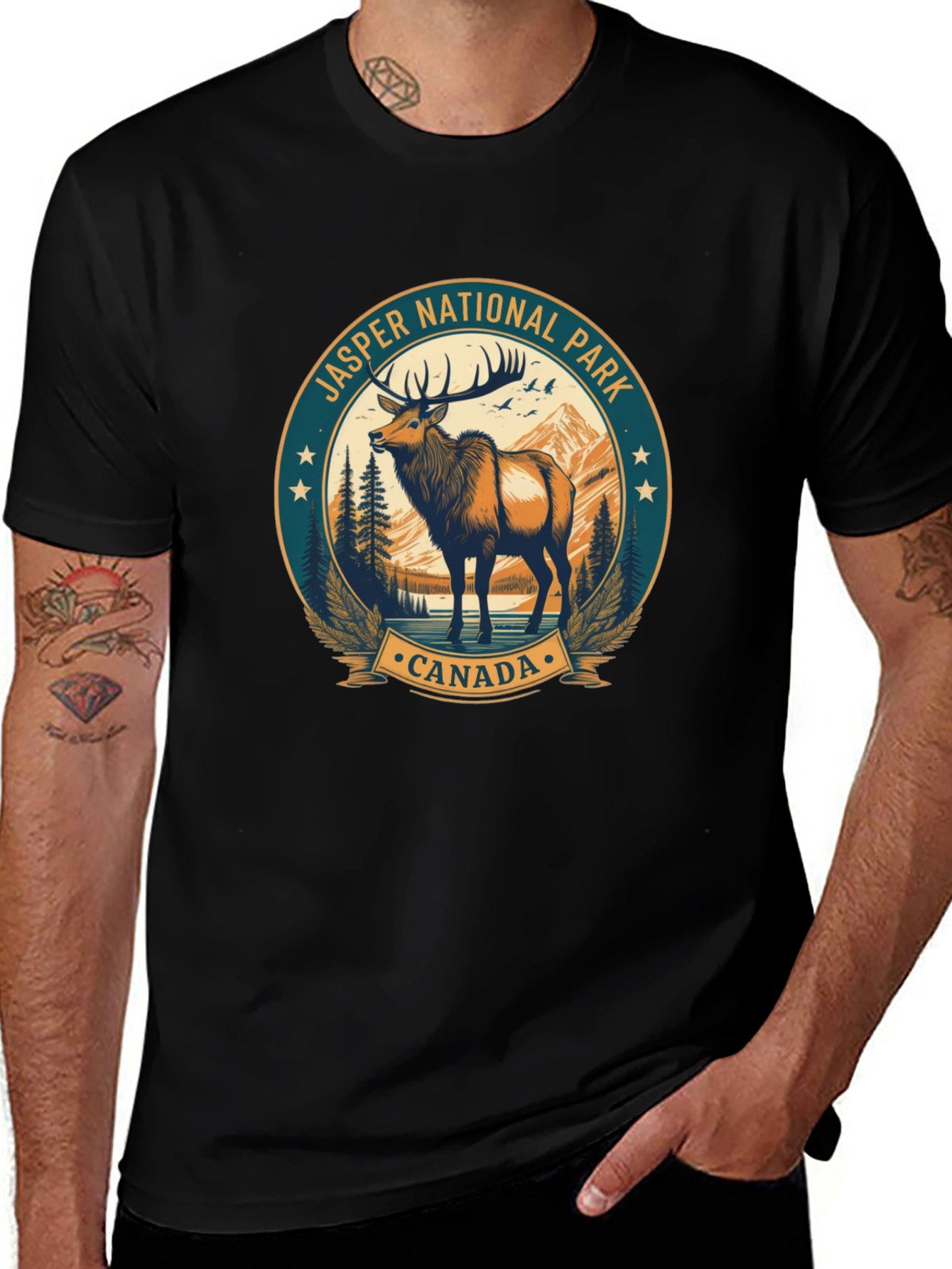 Variant 6 of Jasper National Park Canada Graphic T-Shirt