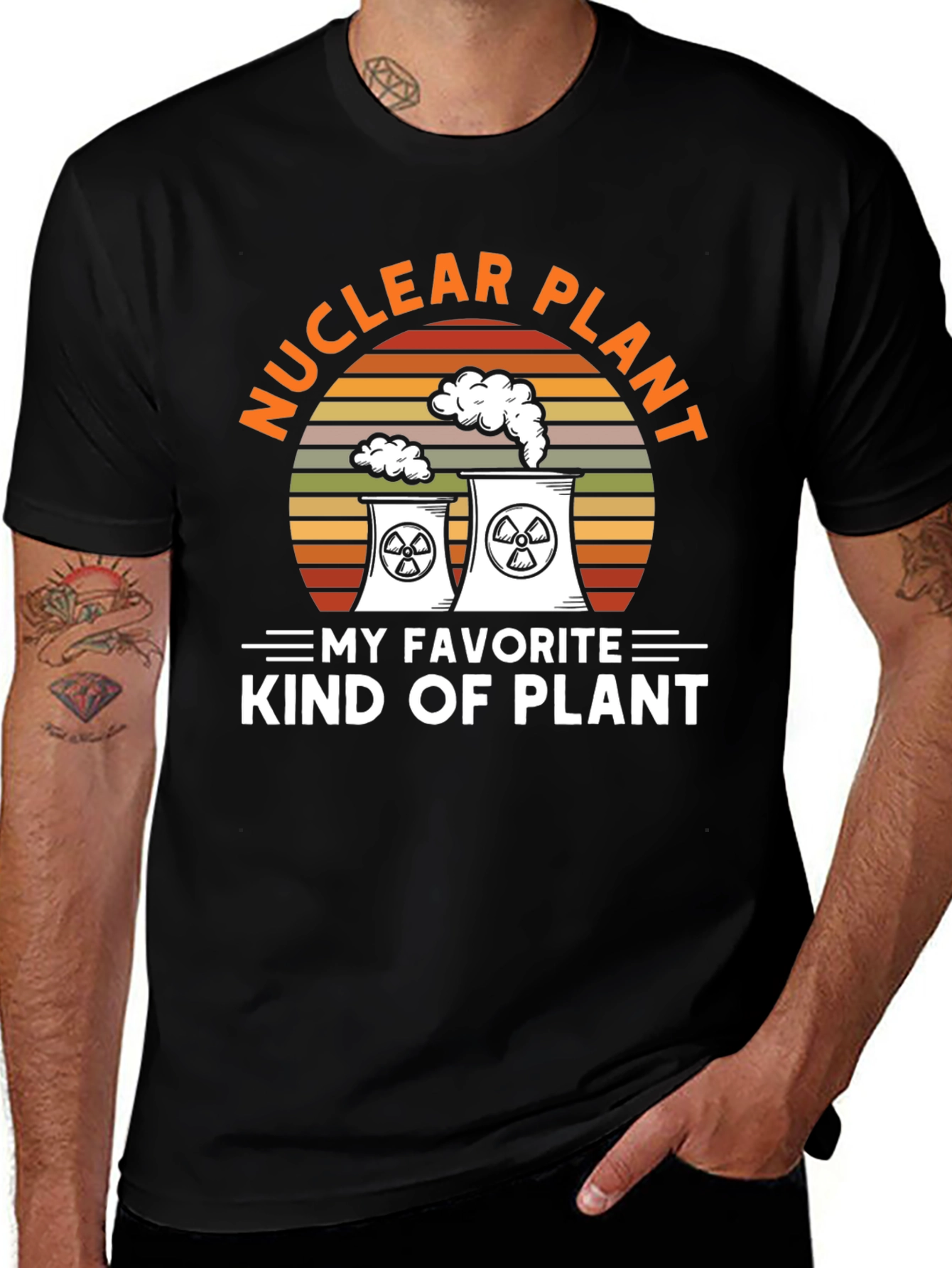 Variant 16 of Nuclear Plant My Favorite Kind of Plant T-Shirt