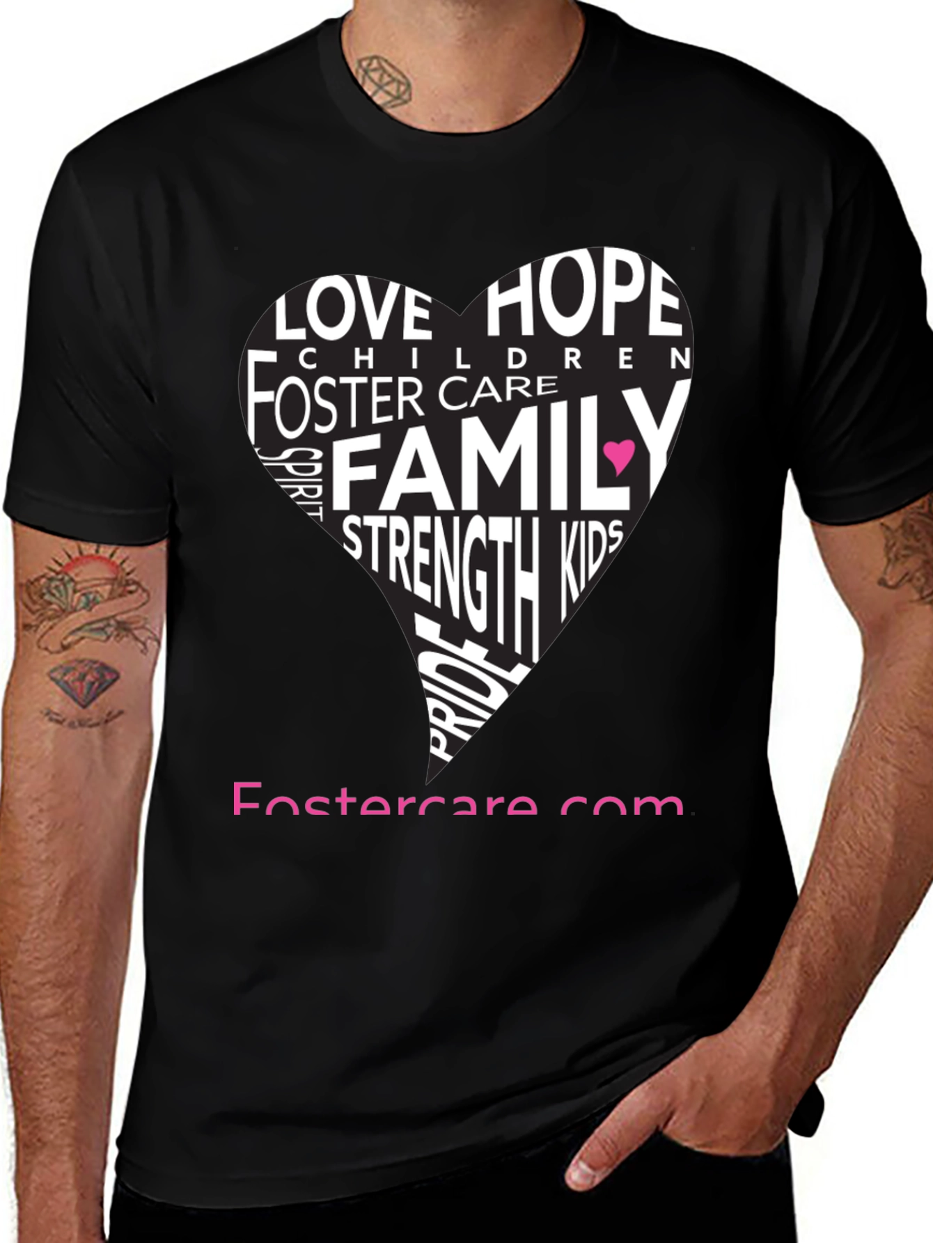 Foster Care Heart T-Shirt