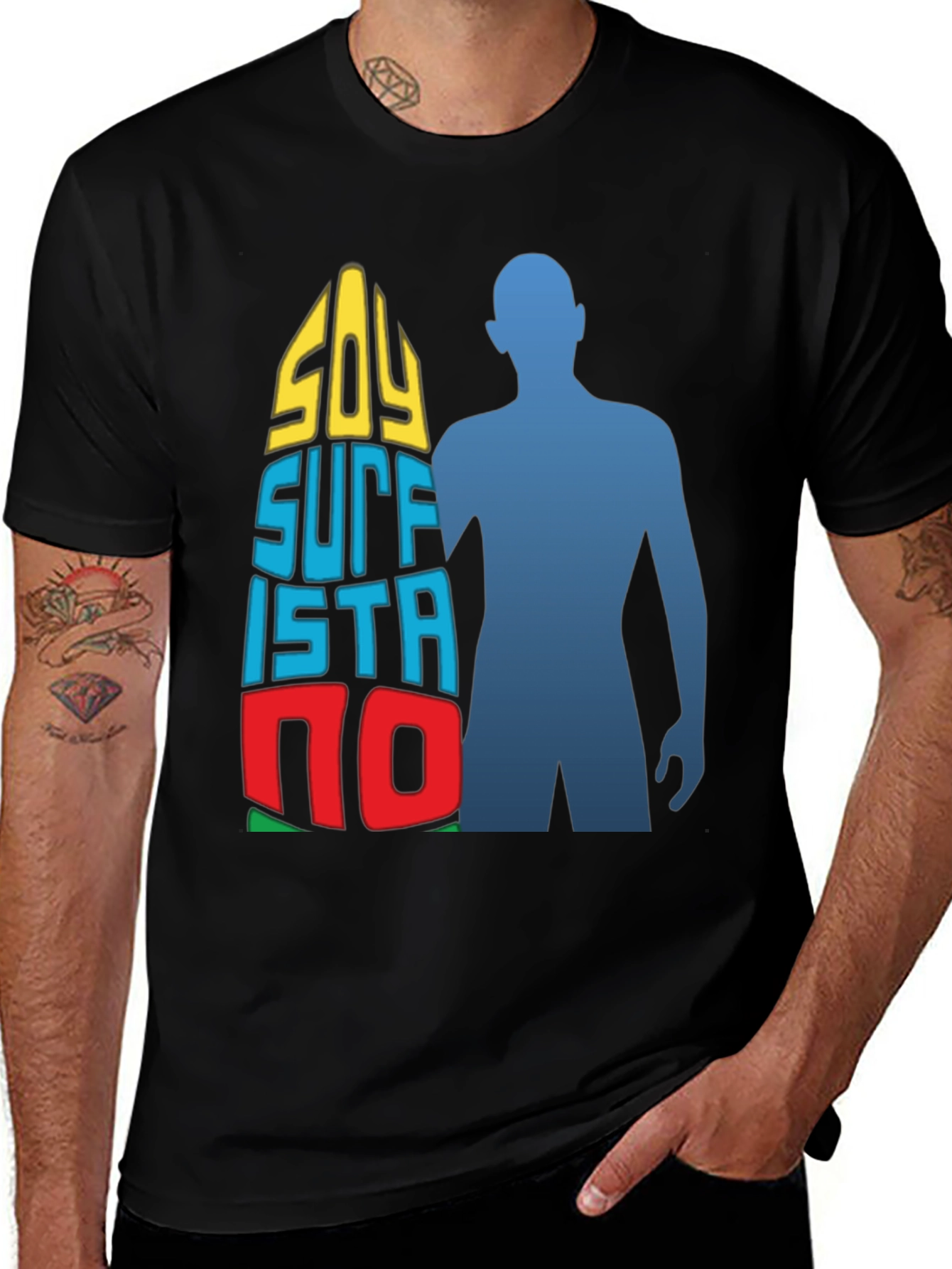 Variant 15 of Soy Surfista No Graphic Tee - Men's Short Sleeve